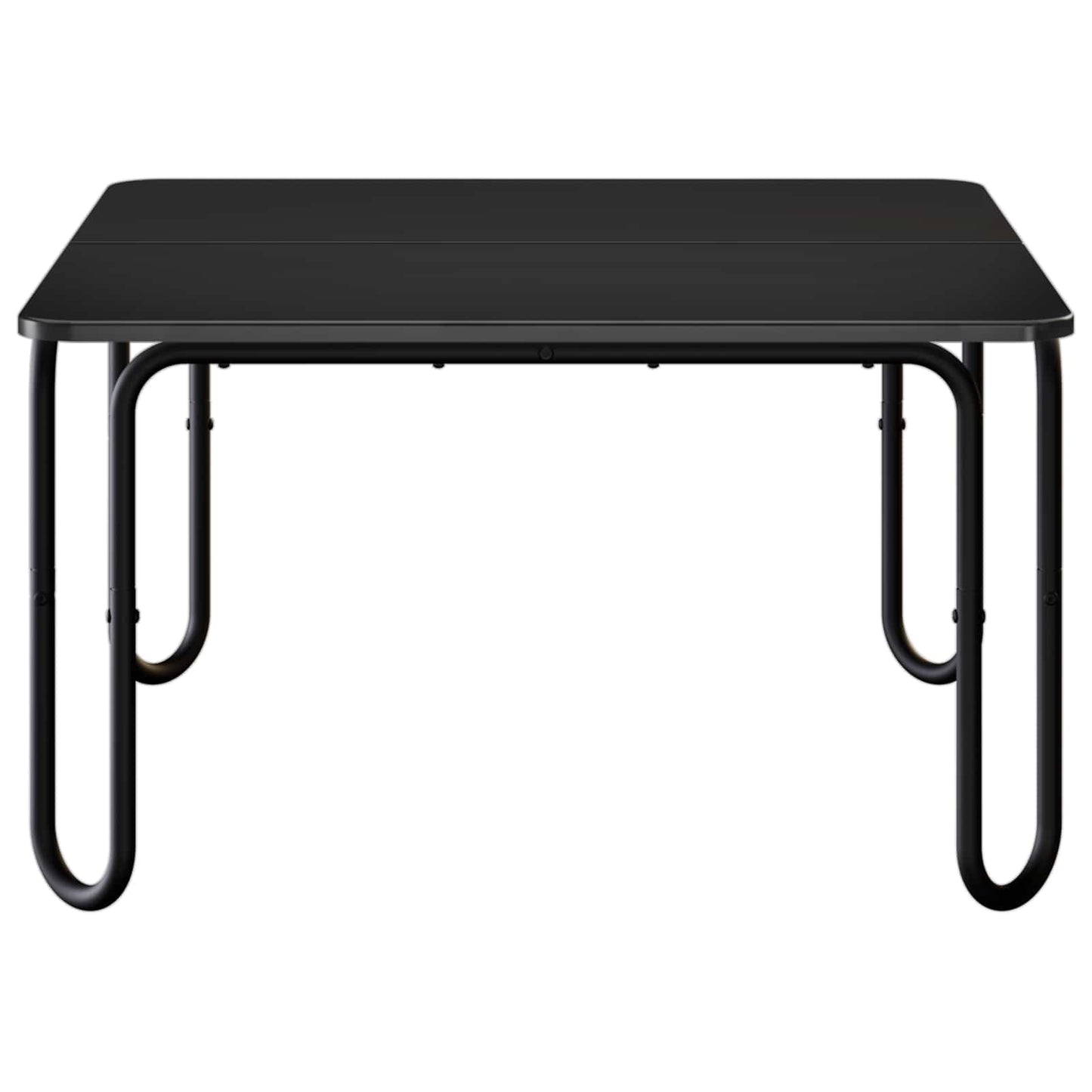 Dohányzóasztal Fekete 100 x 100 x 45 cm Szerelt Fa