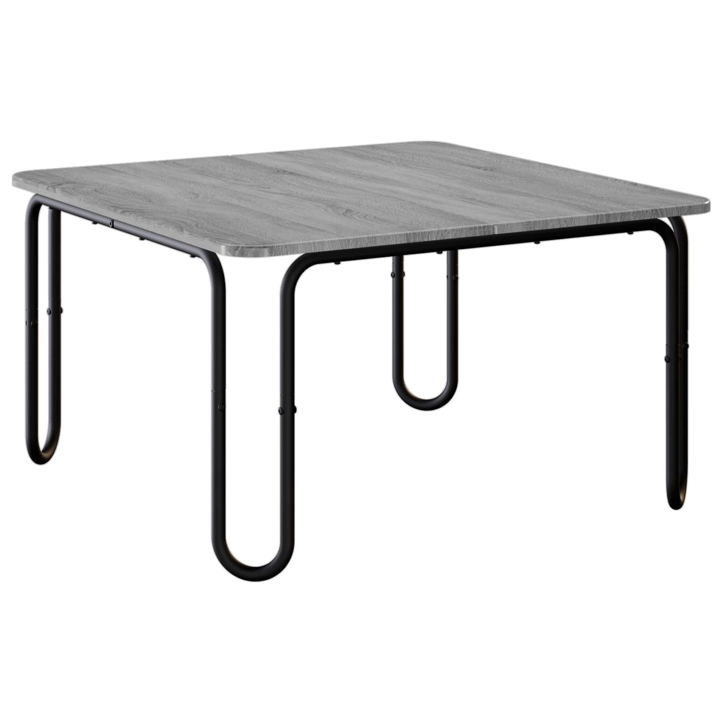Dohányzóasztal Szürke Sonoma 100 x 100 x 45 cm Szerelt Fa