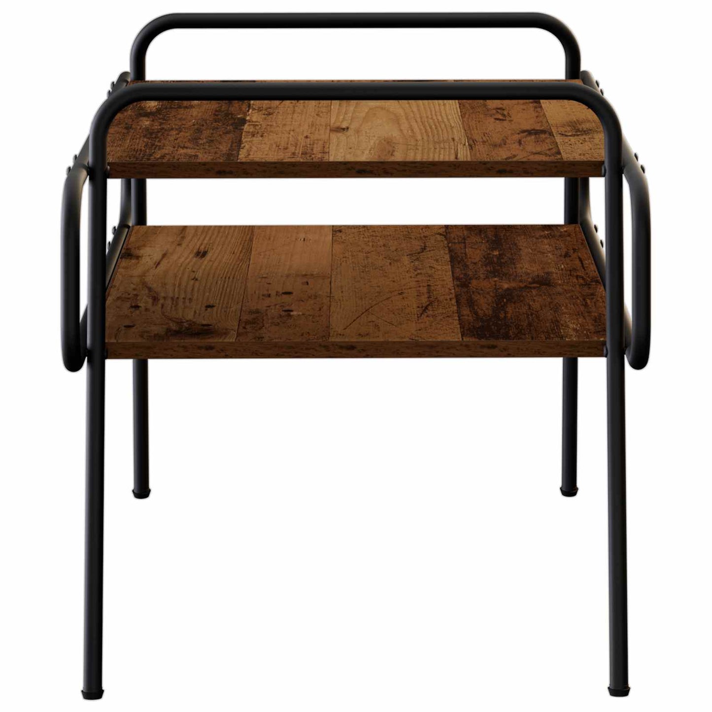 Dohányzóasztal Antik Fa 70 x 50 x 51 cm Szerelt Fa