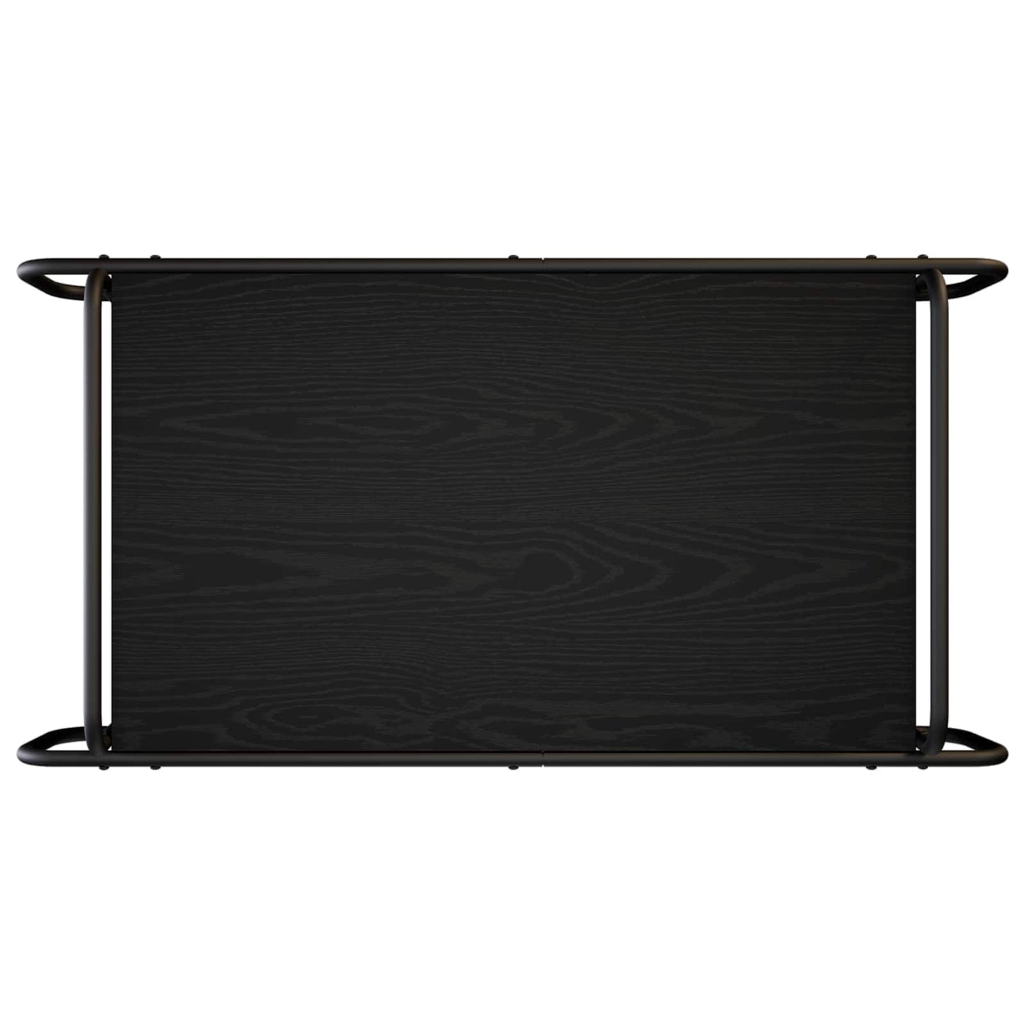 Dohányzóasztal Fekete Tölgy 100 x 50 x 51 cm Szerelt Fa