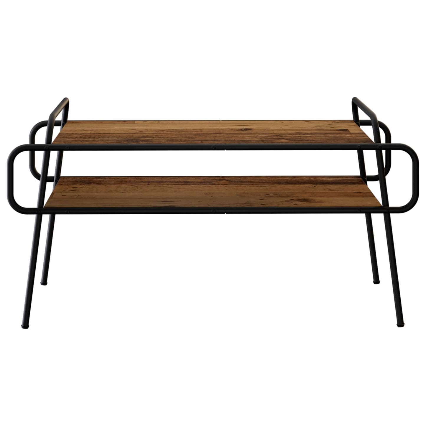 Dohányzóasztal Antik Fa 100 x 50 x 51 cm Szerelt Fa