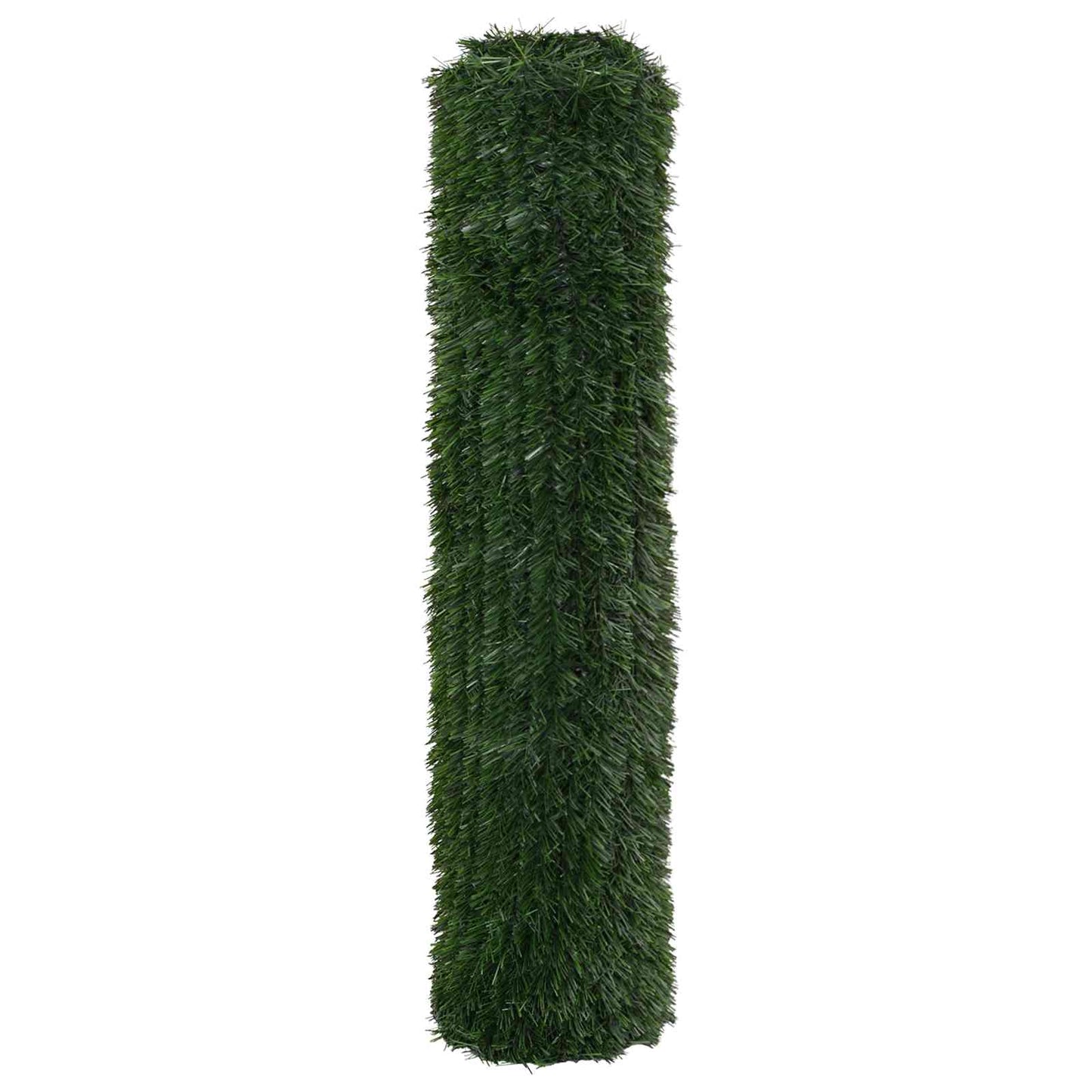 Műanyag Kerítés Sötétzöld 1,5 x 5 m PVC és Acél