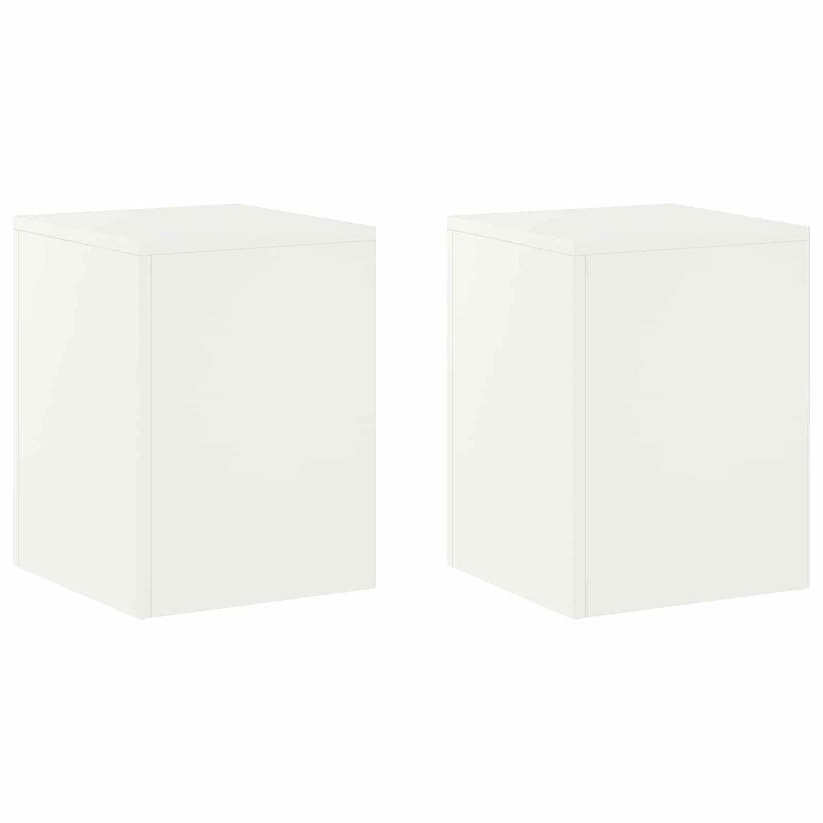 Növényállvány 2 pcs Fehér 30 x 30 x 40 cm Acél