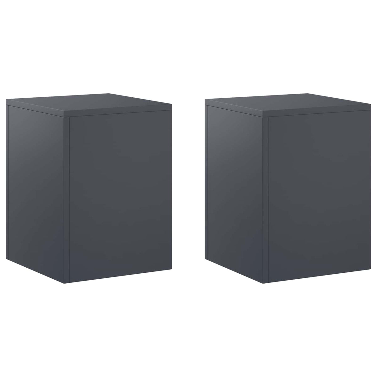 Növényállvány 2 pcs Antracitszürke 30 x 30 x 40 cm