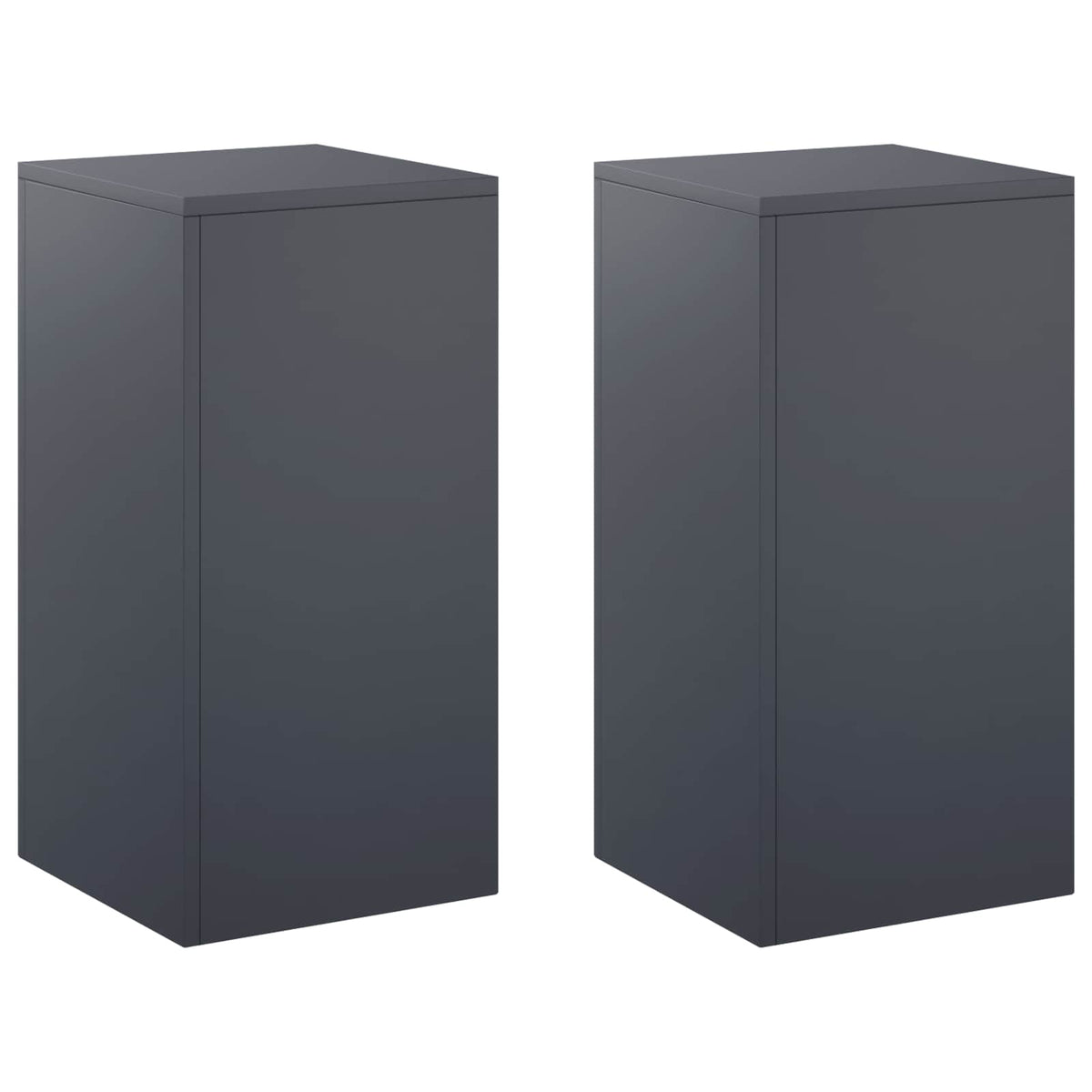 Növényállvány 2 pcs Antracitszürke 30 x 30 x 60 cm