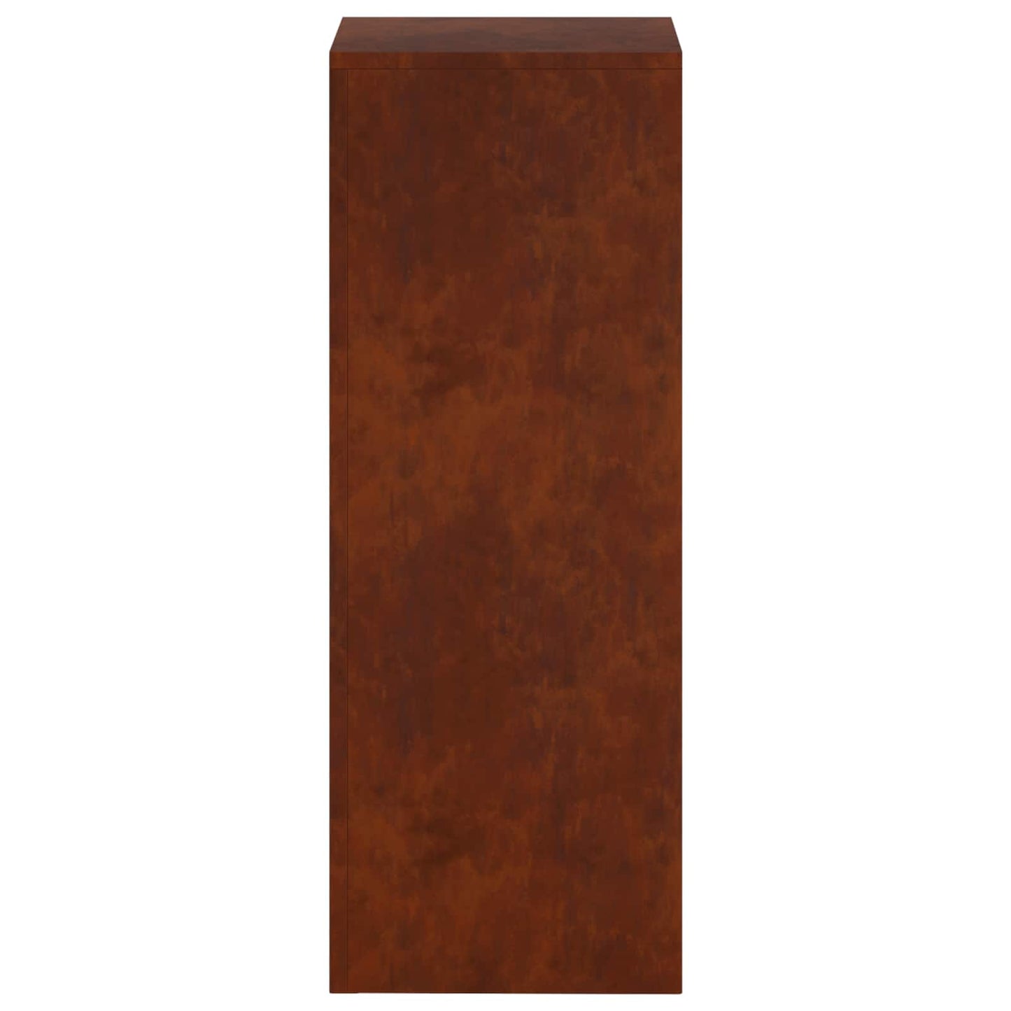 Növényállvány Rozsdás 30 x 30 x 80 cm Időjárásálló Acél