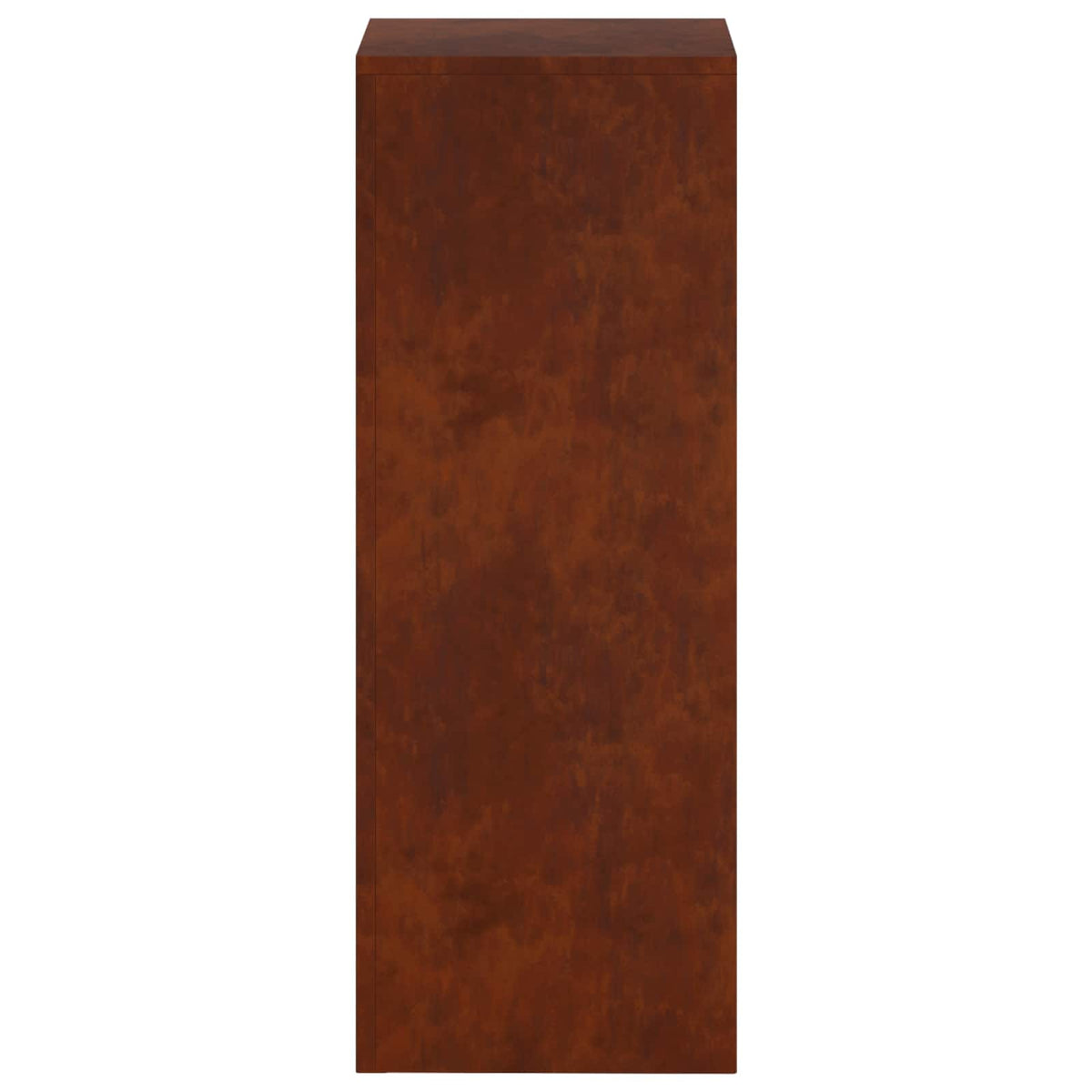 Növényállvány 2 pcs Rozsdás 30 x 30 x 80 cm Időjárásálló Acél