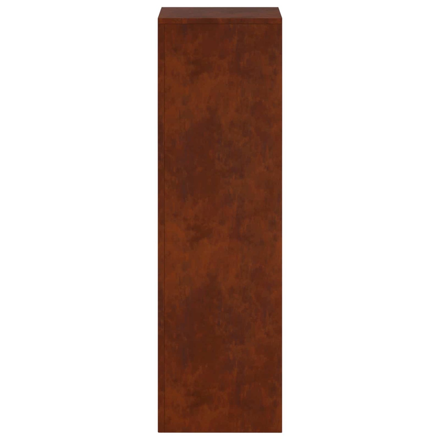 Növényállvány 2 pcs Rozsdás 30 x 30 x 100 cm Időjárásálló Acél