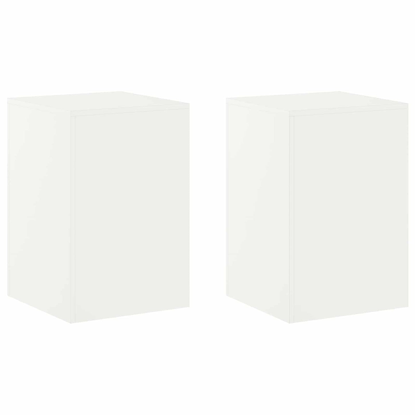 Növényállvány 2 pcs Fehér 40 x 40 x 60 cm Acél