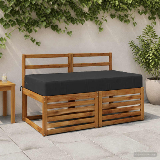 Ülőpárna SOEST 100% poliészter Sötétkék 120 x 60 x 15 cm