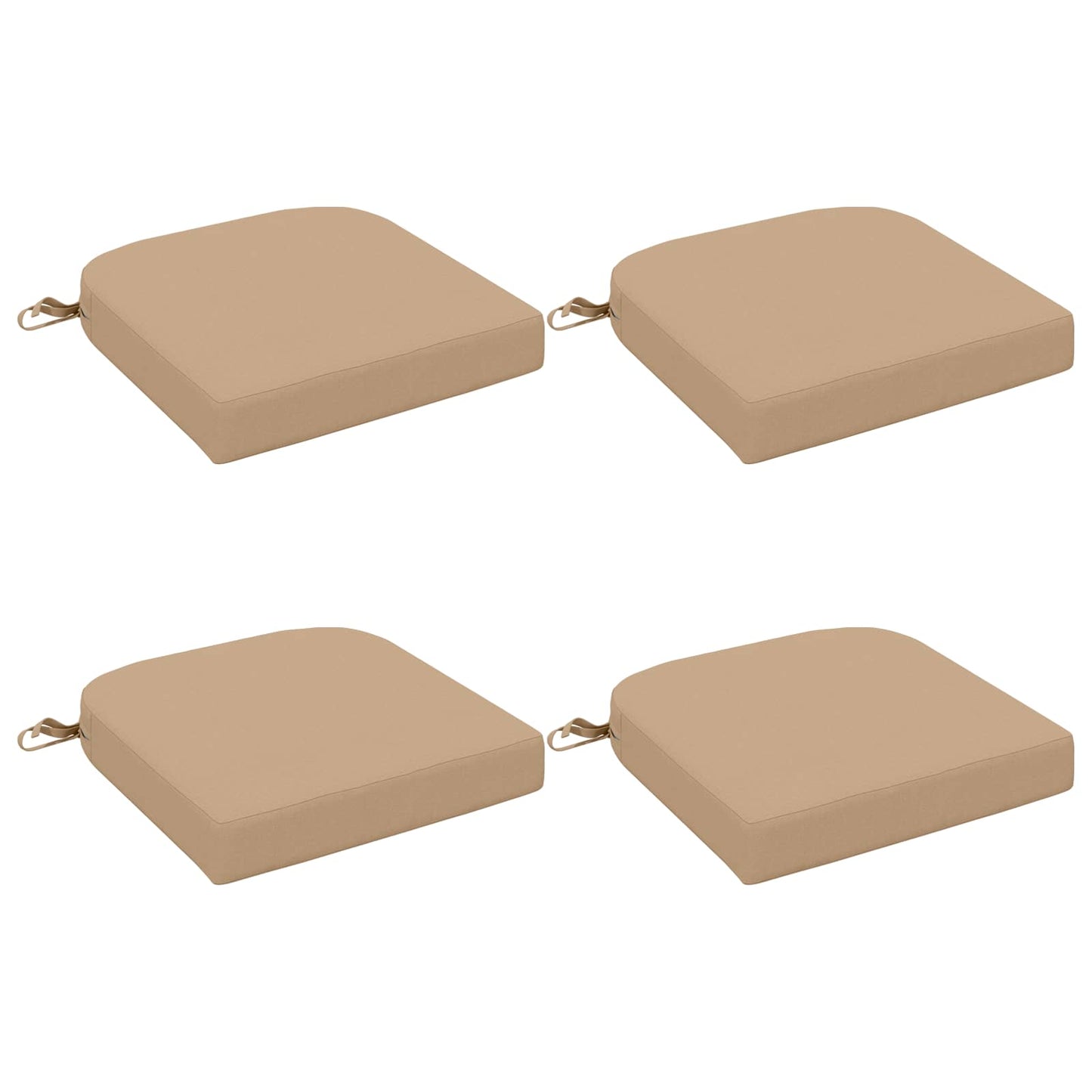 4 darabos üléspárnák SOEST 4 pcs 100% poliészter Homokszín