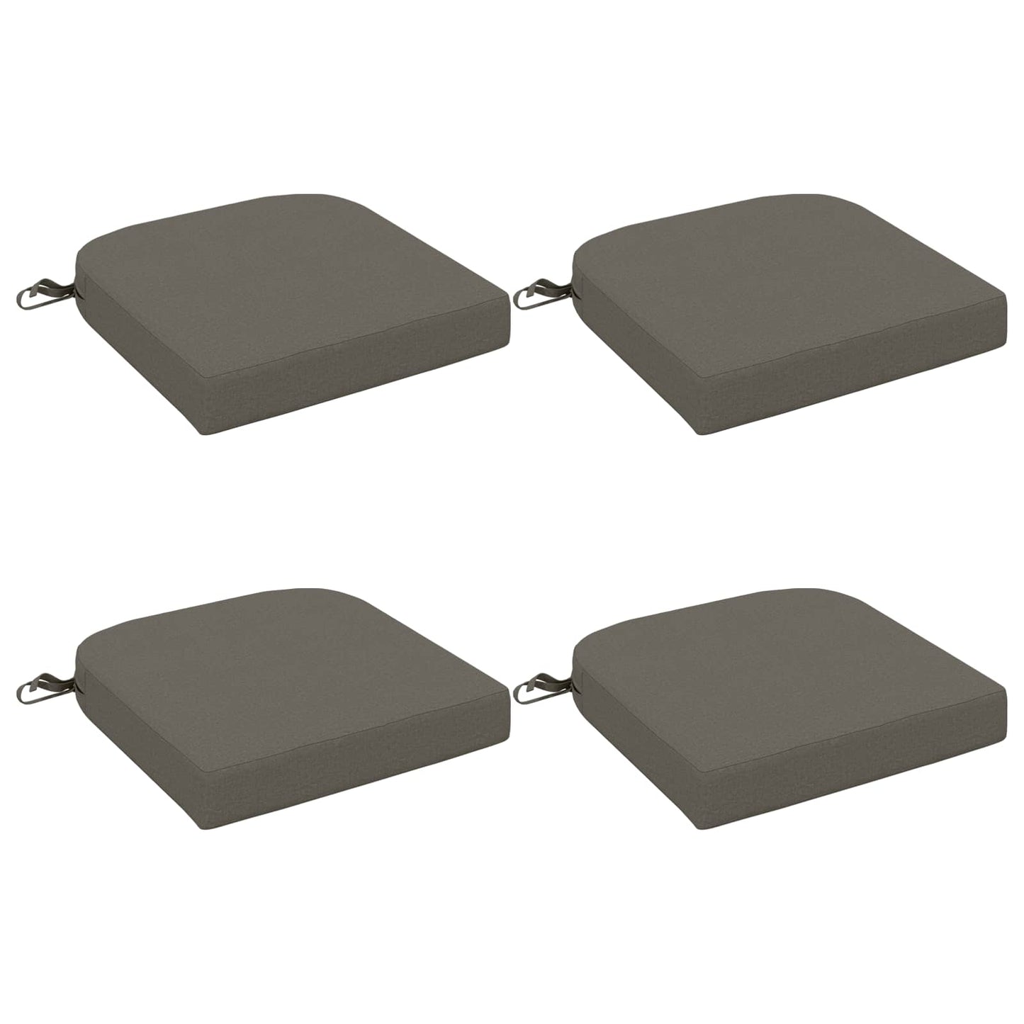 4 darabos üléspárnák SOEST 4 pcs 100% poliészter Szürke