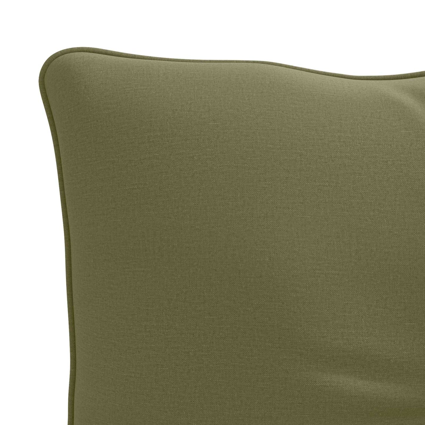 Hátpárna PUTTEN 100% poliészter Olajzöld 70 x 40 x 10 cm