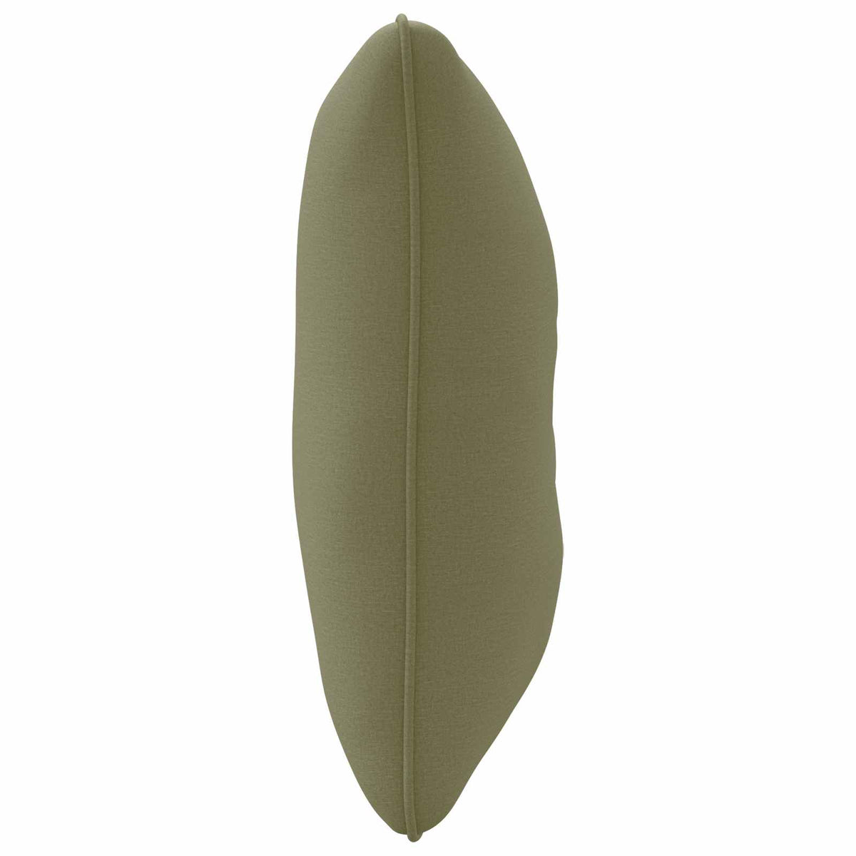 Hátpárna PUTTEN 100% poliészter Olajzöld 70 x 40 x 10 cm