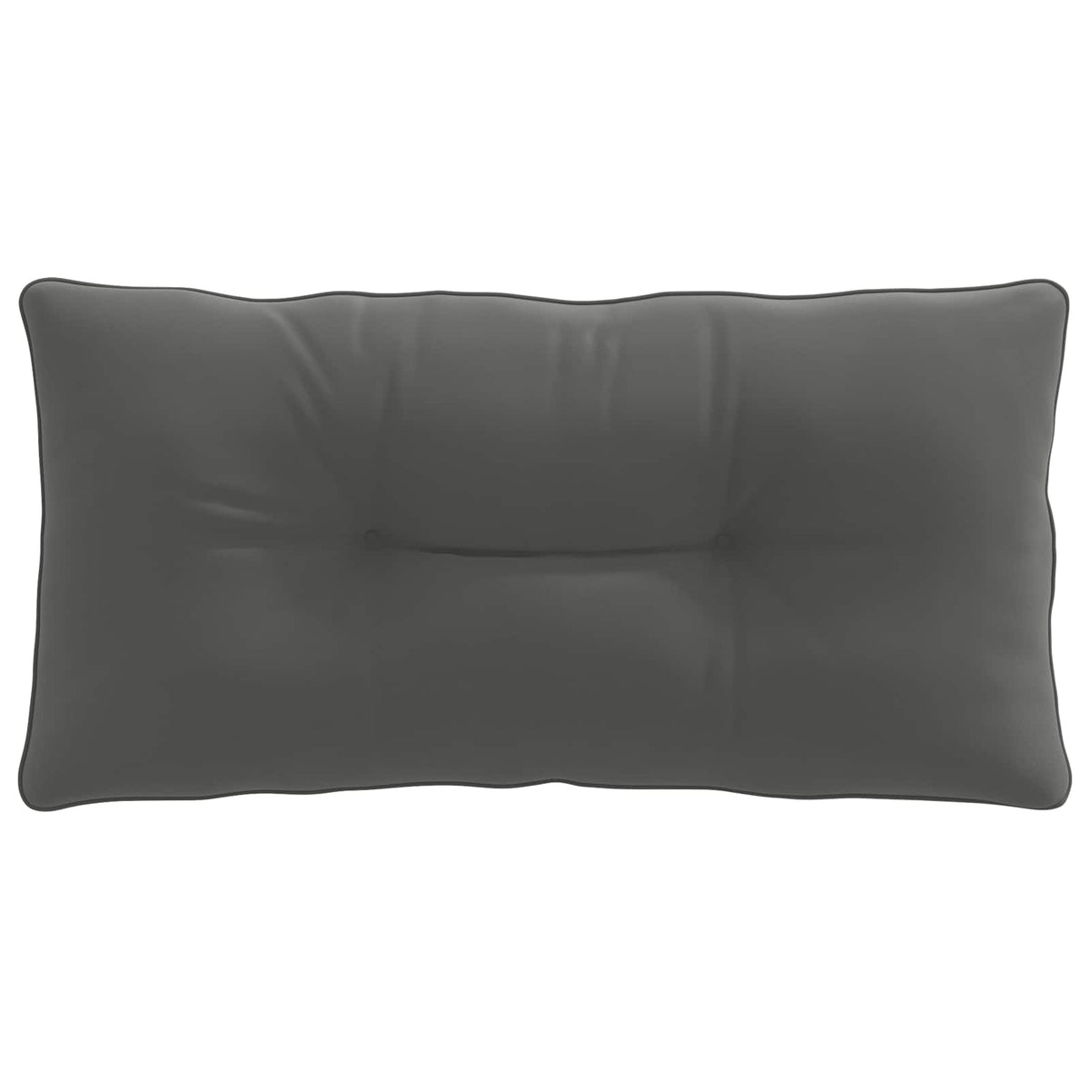 Hátpárna PUTTEN 100% poliészter Antracitszürke 70 x 40 x 10 cm
