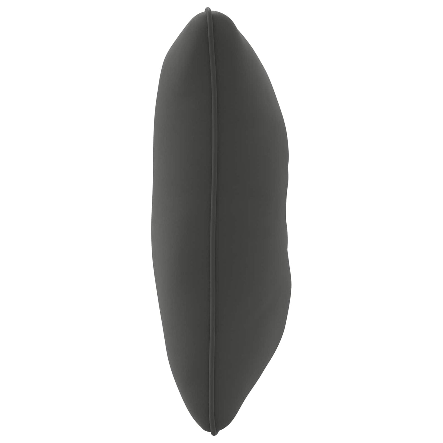 Hátpárna PUTTEN 100% poliészter Antracitszürke 70 x 40 x 10 cm