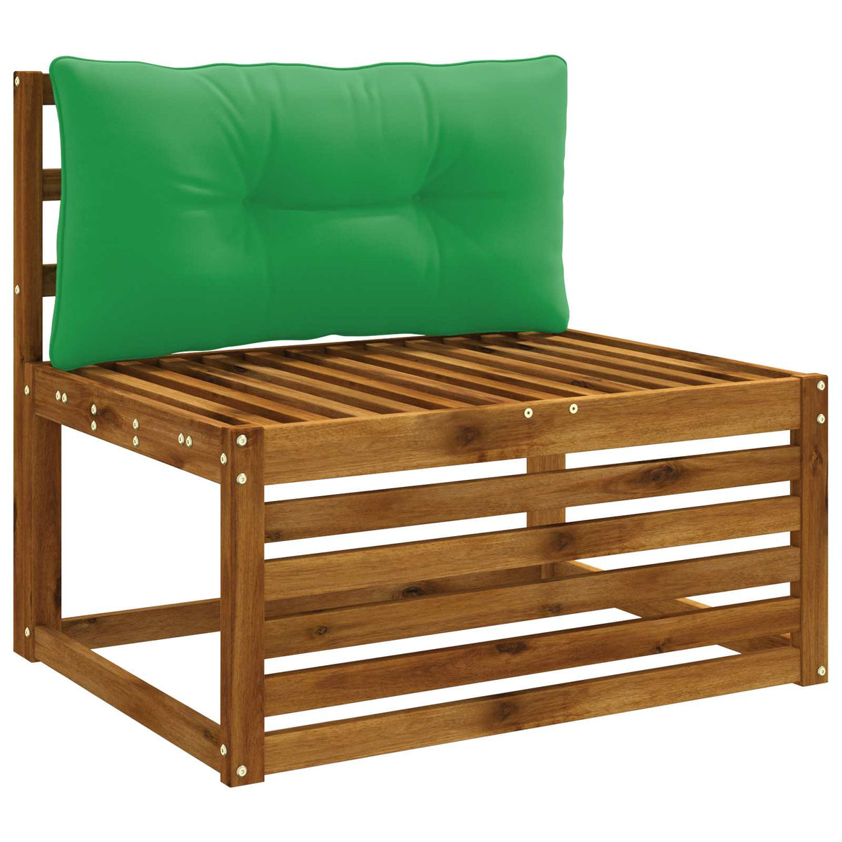 Hátpárna PUTTEN 100% poliészter Zöld 70 x 40 x 10 cm
