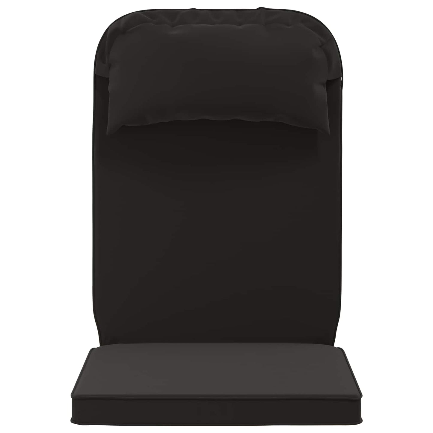 Napozó Fekvőpárna 100% poliészter Fekete 55 x 124 x 5 cm