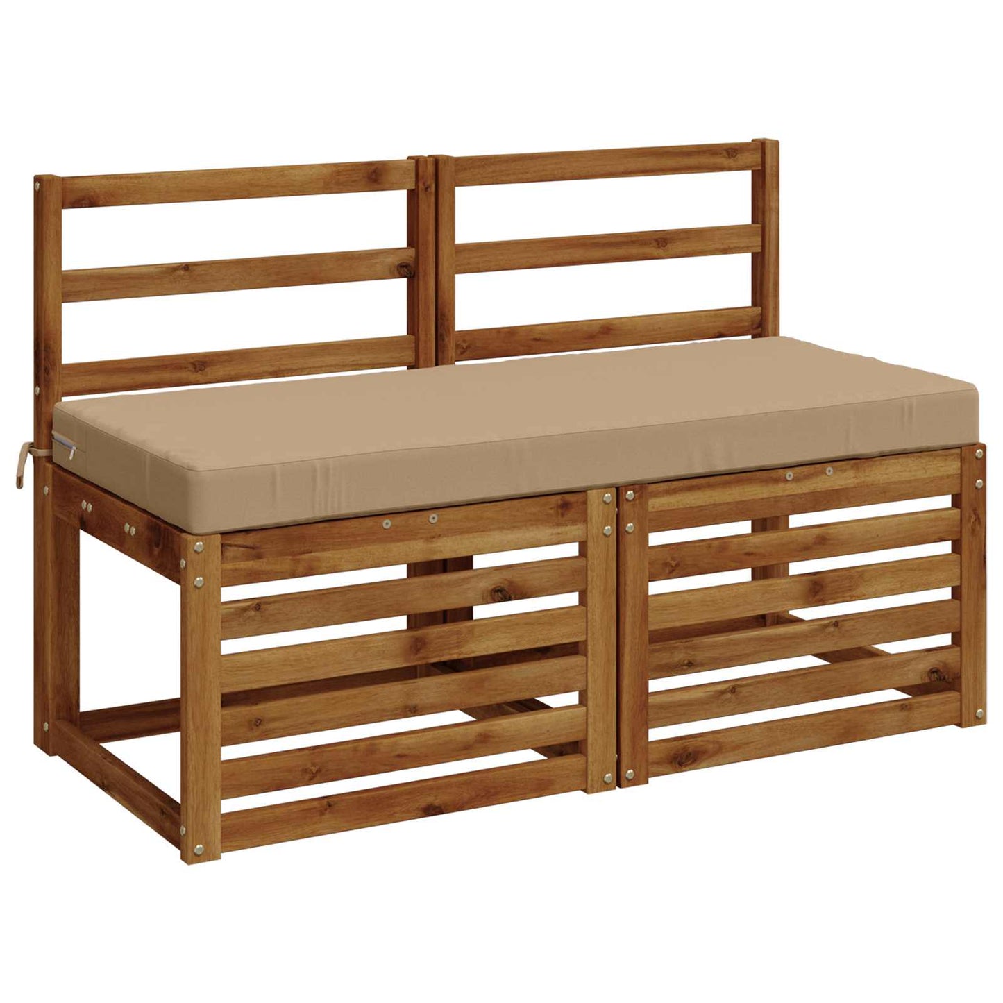 Padpárna SOEST 100% poliészter Homokszín 120 x 50 x 8 cm