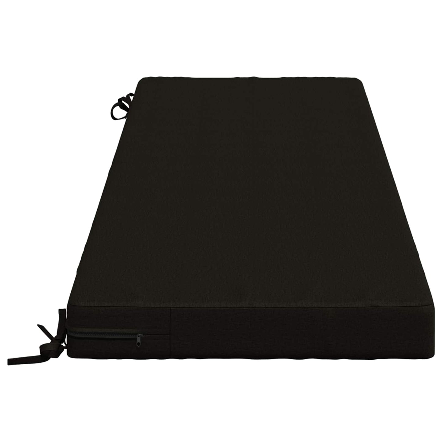 Padpárna SOEST 100% poliészter Fekete 150 x 50 x 8 cm