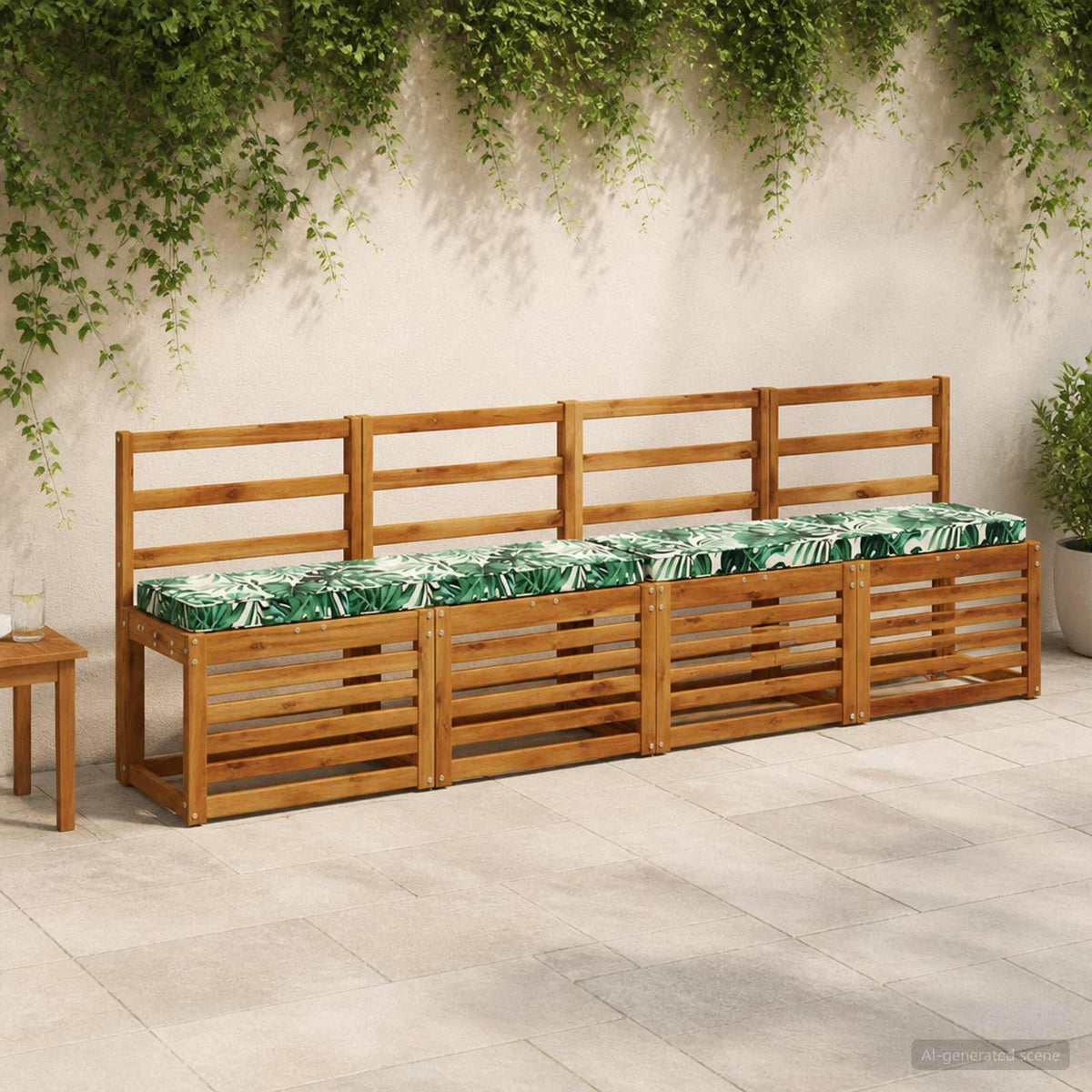 2 darabos padpárna VUGHT 2 pcs 100% poliészter Levélminta
