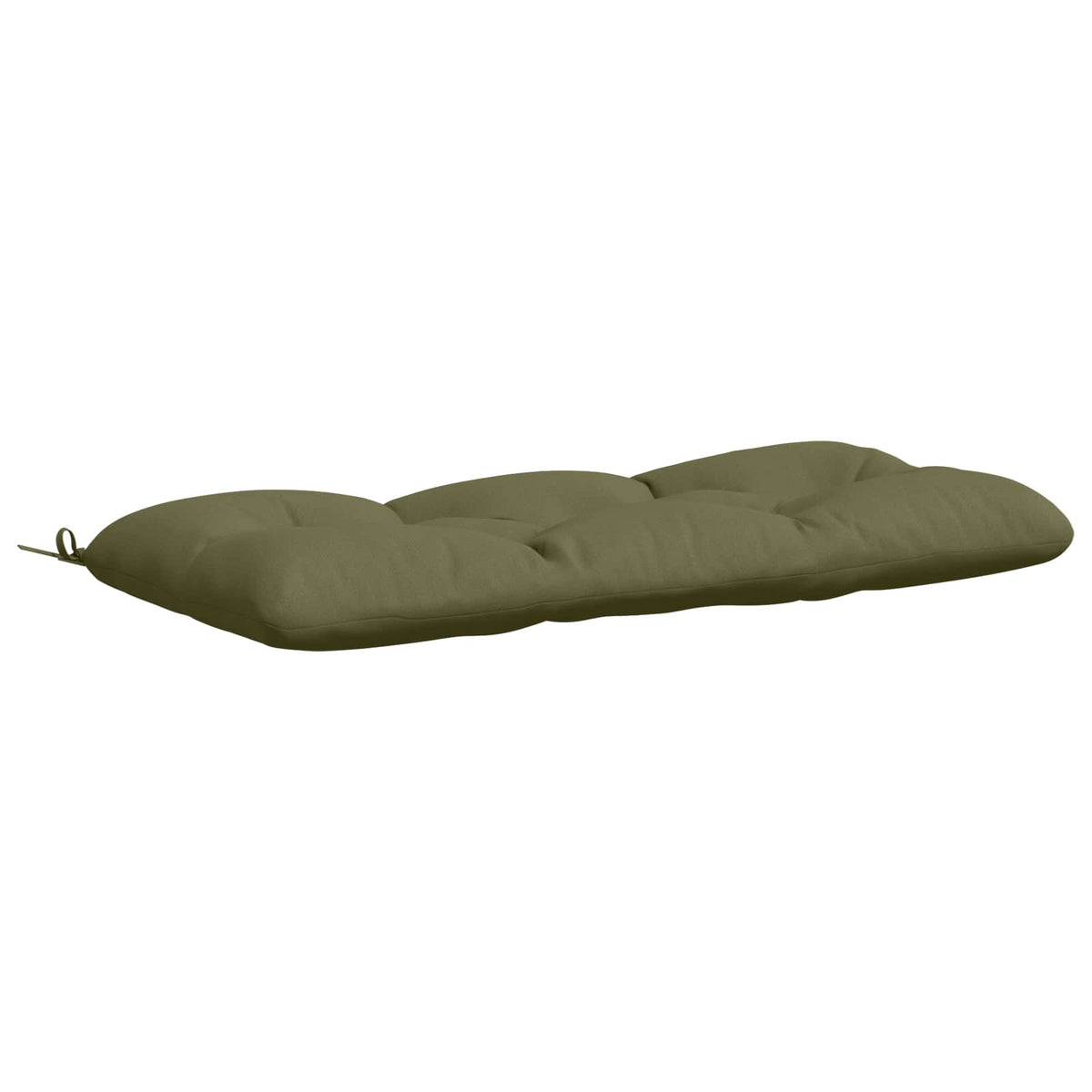 Padpárna VIANEN 100% poliészter Olajzöld 110 x 50 x 12 cm