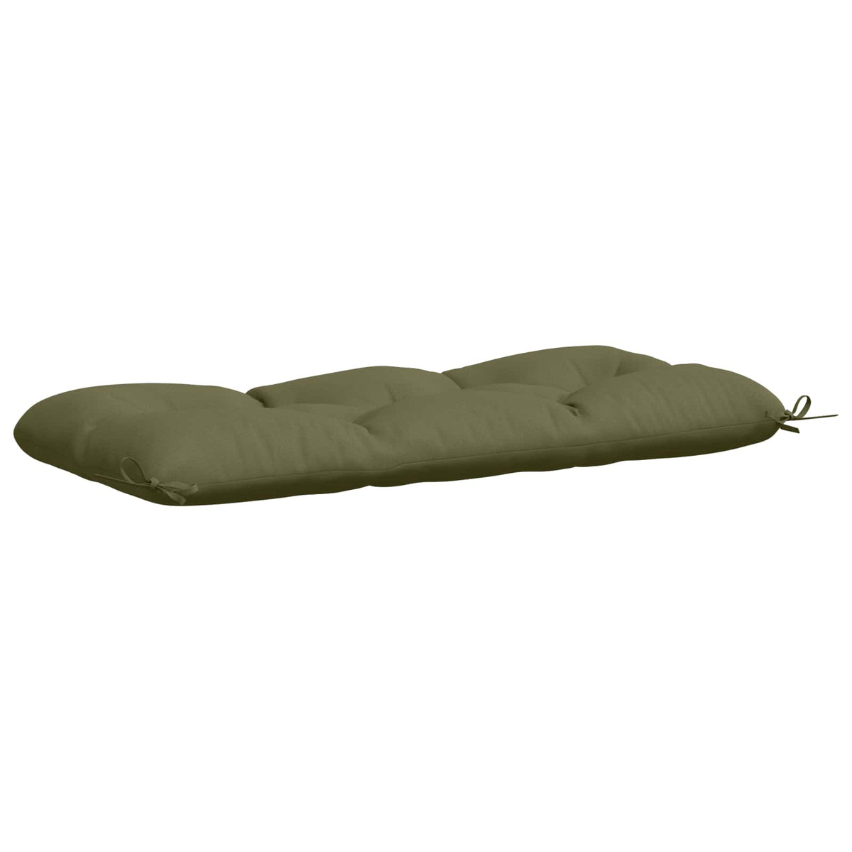 Padpárna VIANEN 100% poliészter Olajzöld 110 x 50 x 12 cm