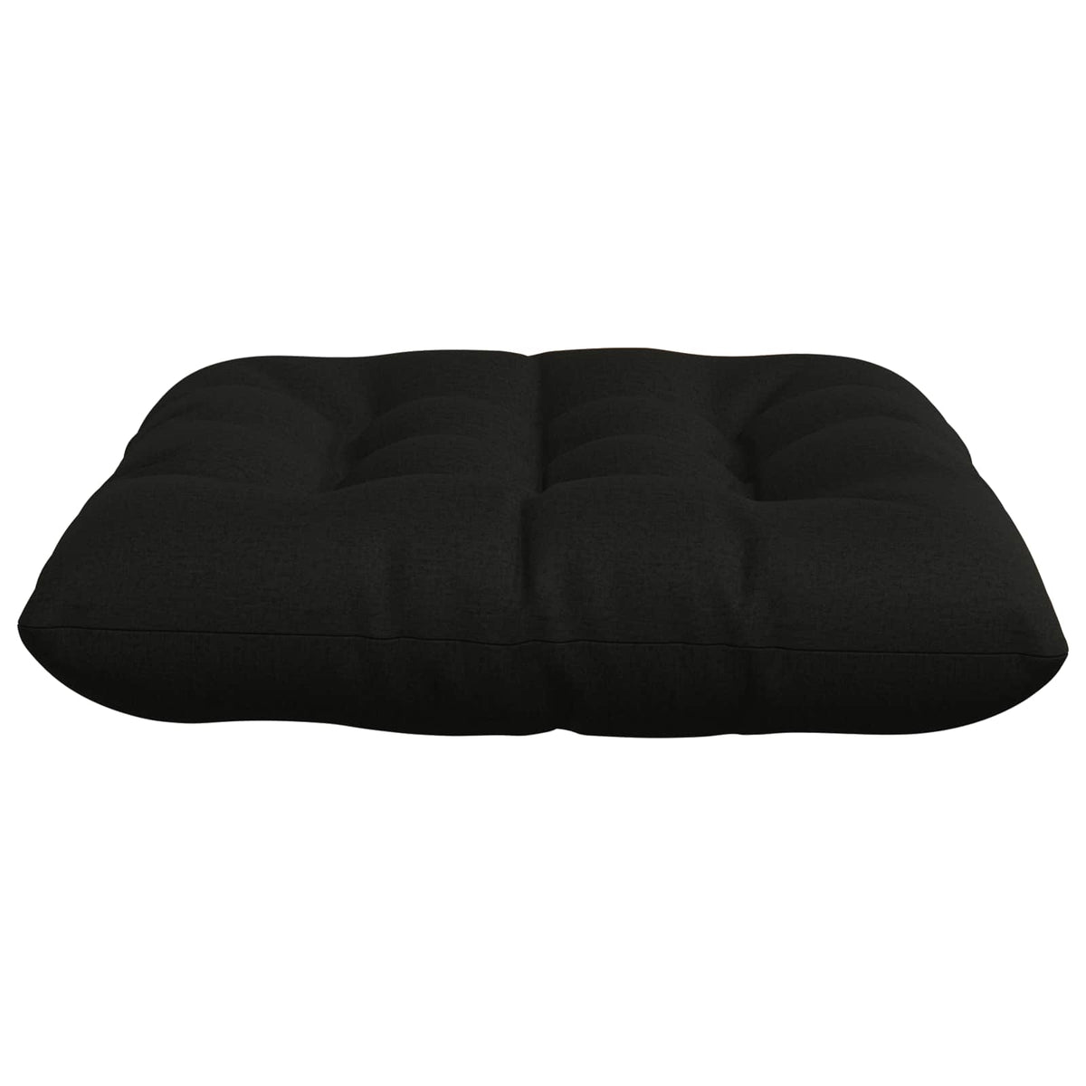 Ülőpárnák VIANEN 4 db 100% poliészter Fekete 50 x 50 x 12 cm