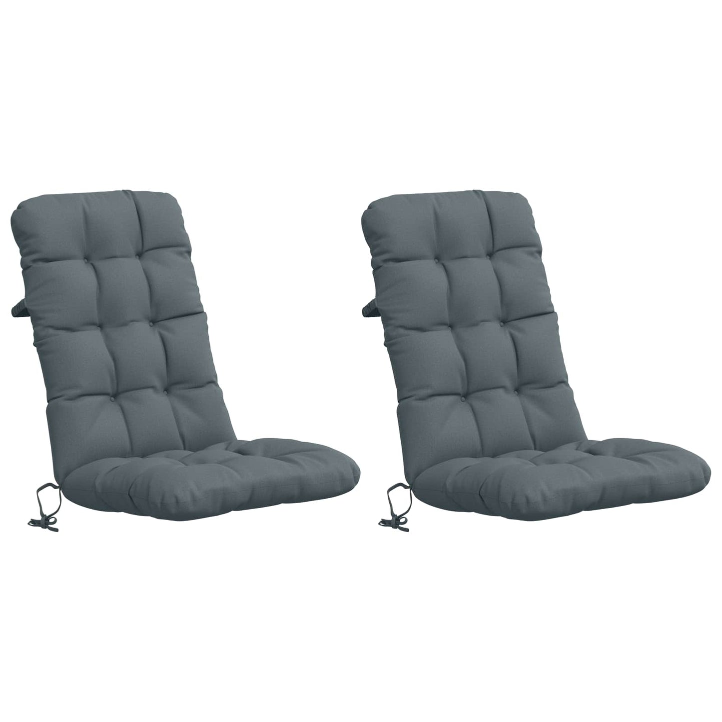 2 darabos magas háttámlás székpárna VIANEN 2 pcs Kék