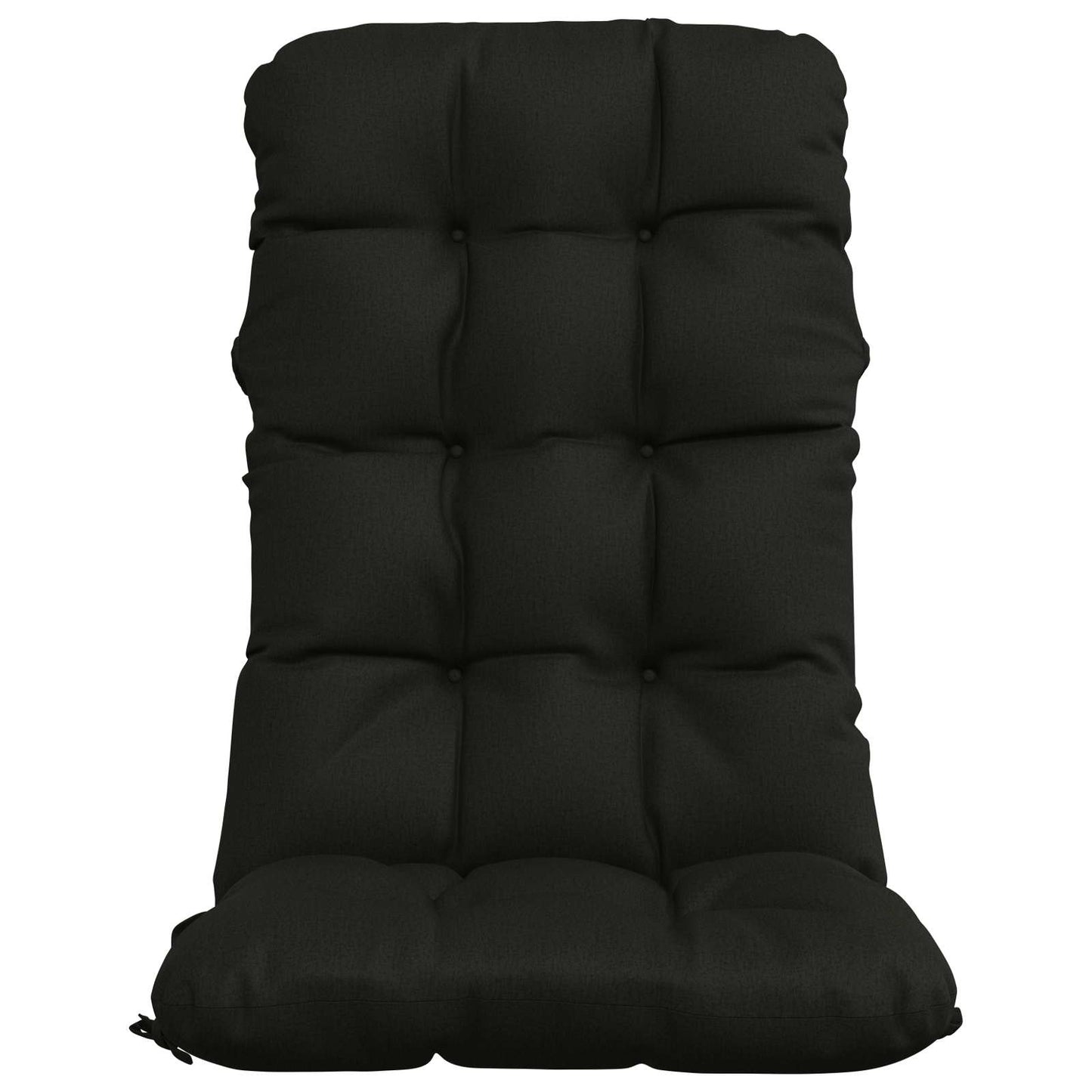 4 darabos magas háttámlás székpárna VIANEN 4 pcs Fekete