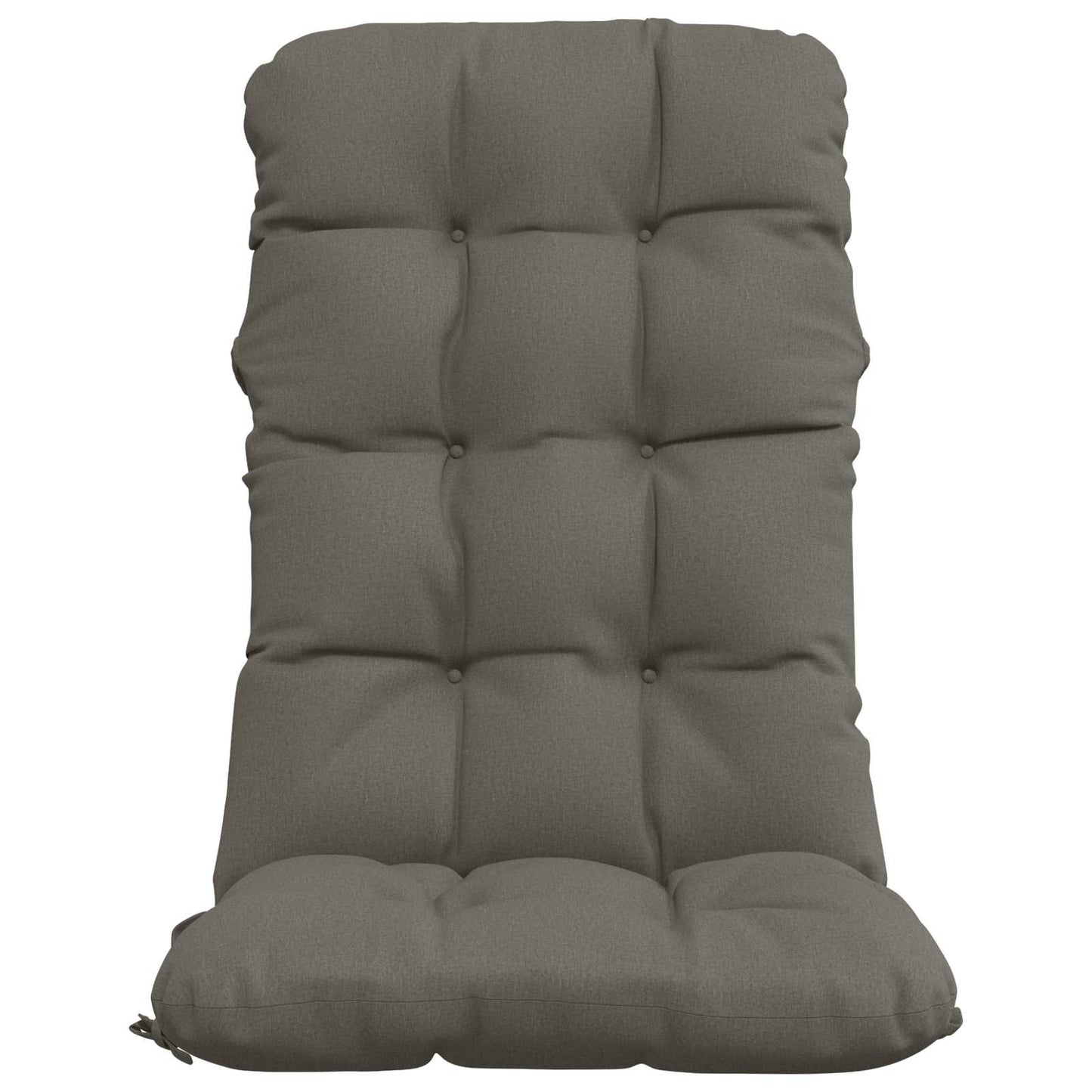 2 darabos magas háttámlás székpárna VIANEN 2 pcs Szürke