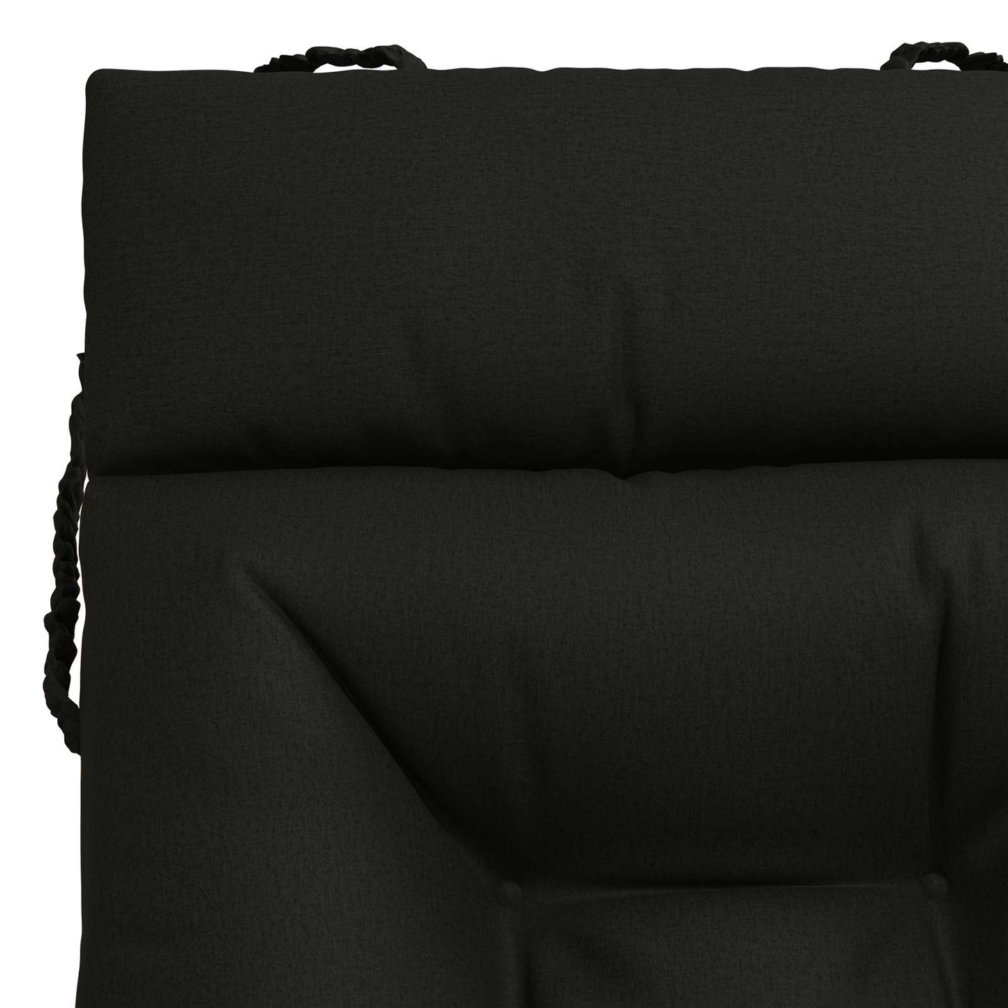 Napozóágy Párna VIANEN 100% poliészter Fekete 200 x 80 x 8 cm