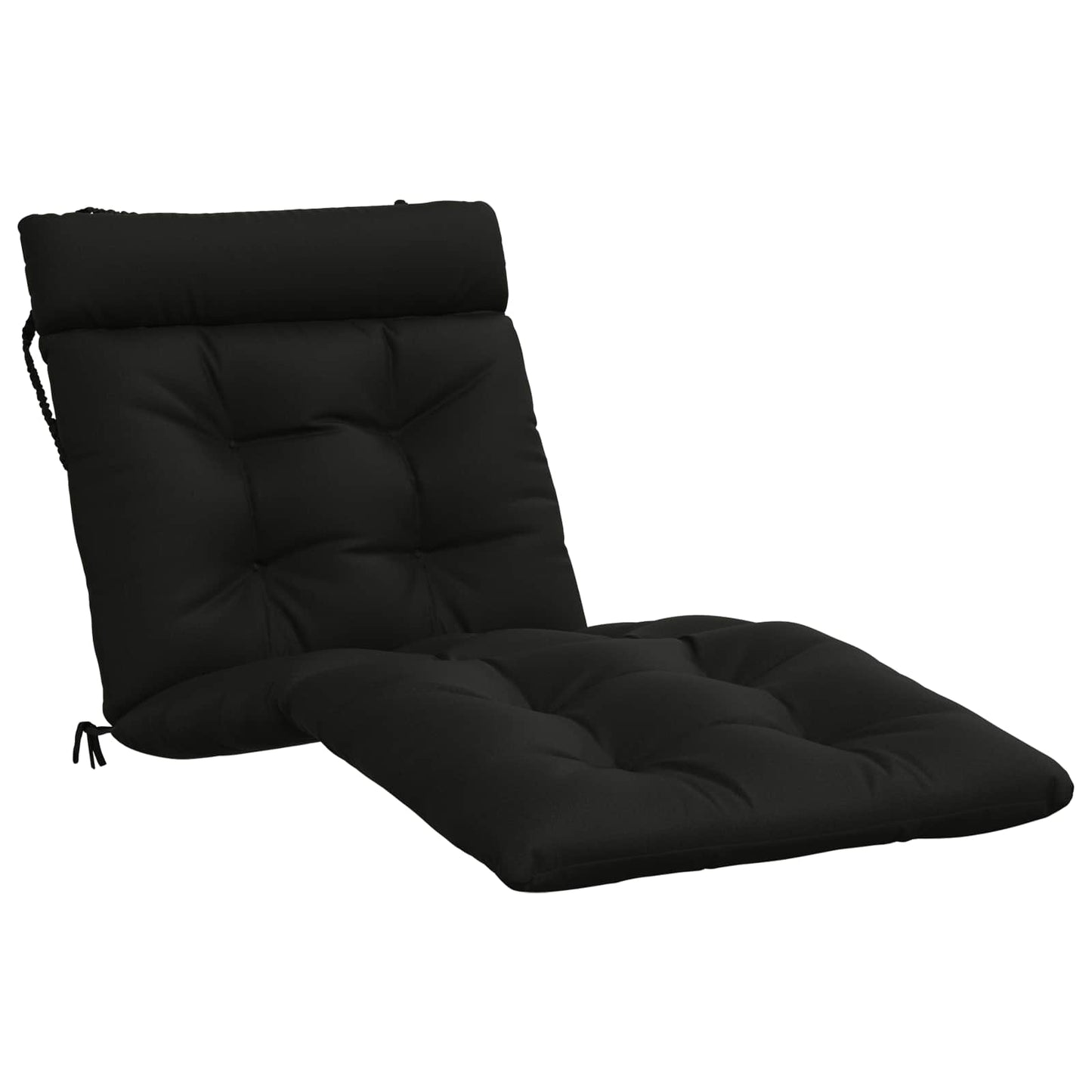 Napozóágy Párna VIANEN 100% poliészter Fekete 200 x 80 x 8 cm