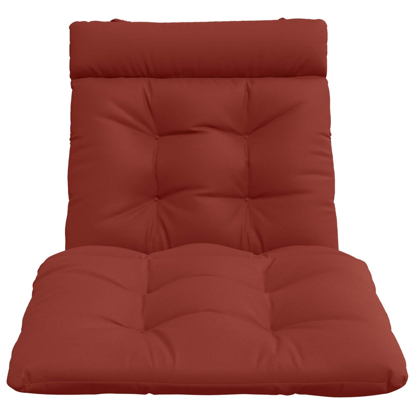 Napozóágy Párna VIANEN 100% poliészter Piros 200 x 80 x 8 cm