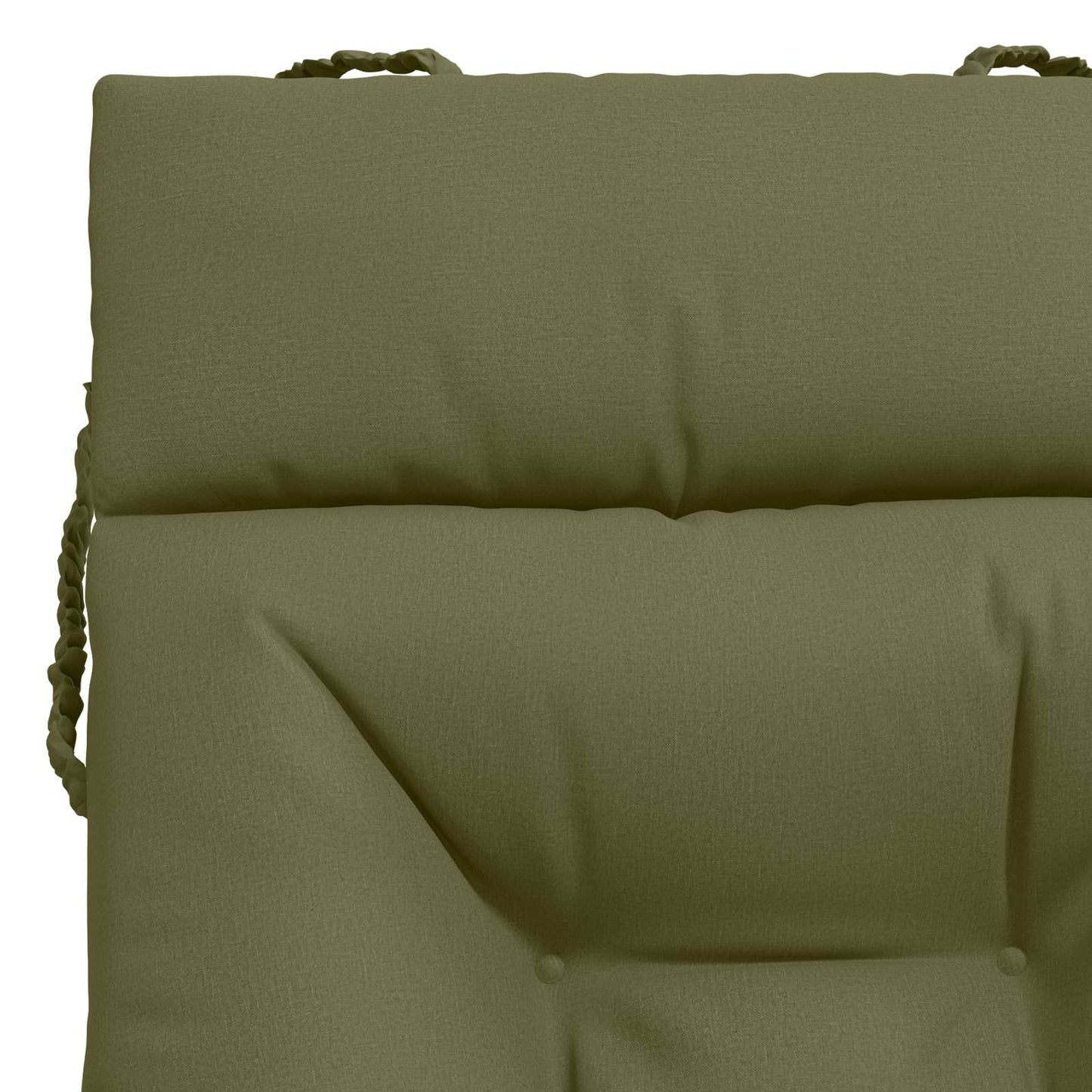 Napozóágy Párna VIANEN 100% poliészter Olajzöld 200 x 90 x 8 cm
