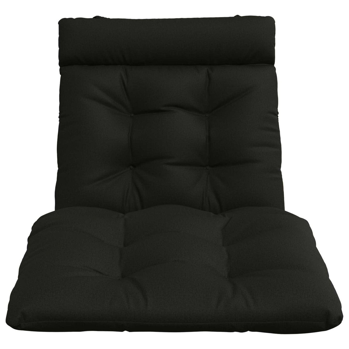 Napozóágy Párna VIANEN 100% poliészter Fekete 200 x 90 x 8 cm