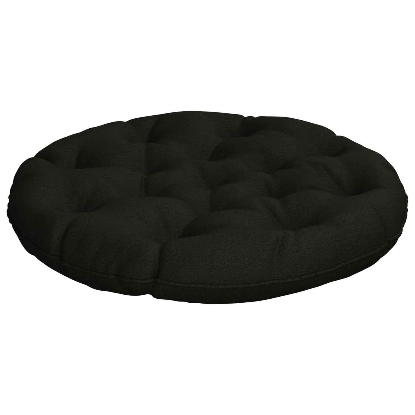 Függőszék párna VIANEN 100% poliészter Fekete Ø 80 x 12 cm