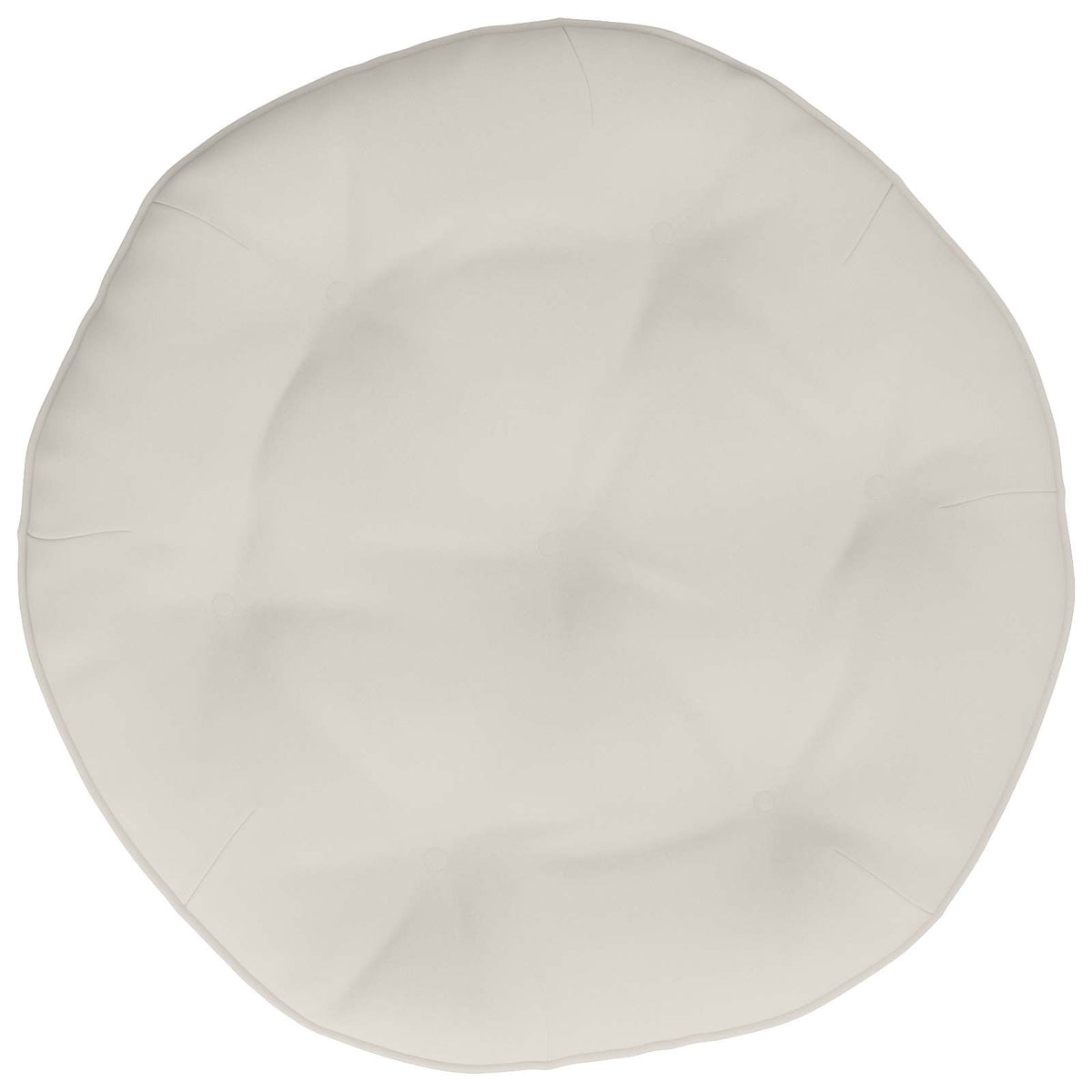 Függőszék párna VIANEN 100% poliészter Fehér Ø 40 x 10 cm