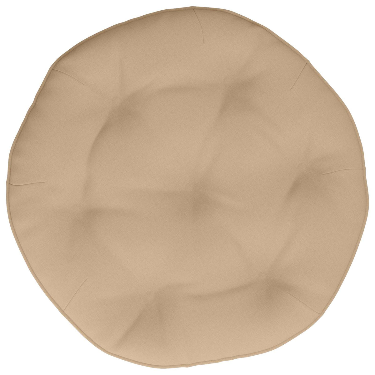 Függőszék párna VIANEN 100% poliészter Homokszín Ø 40 x 10 cm