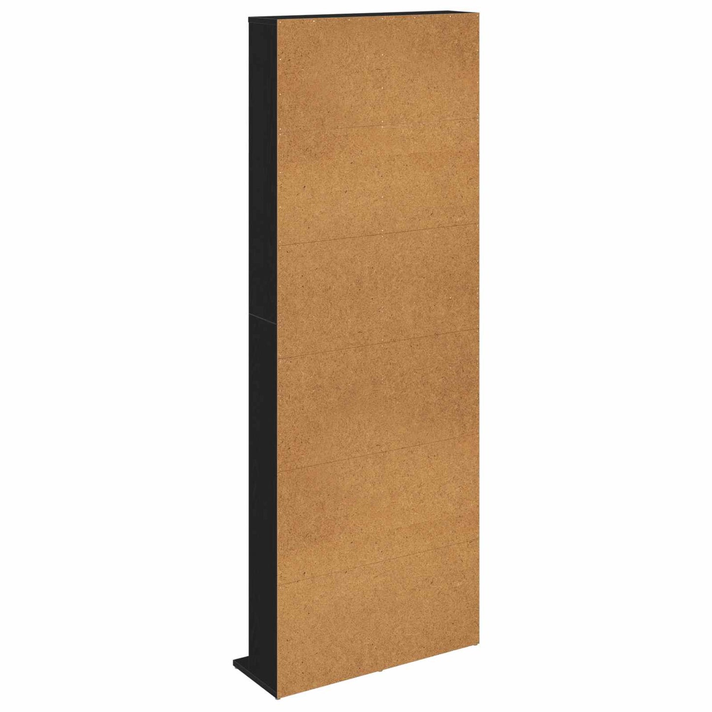 CD szekrény Fekete Tölgy 65 x 23,5 x 175 cm Szerelt Fa