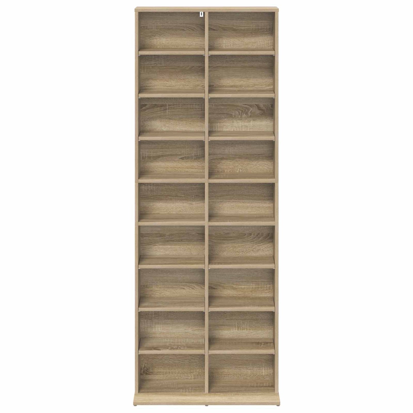 CD szekrény Sonoma Tölgy 65 x 23,5 x 175 cm Szerelt Fa