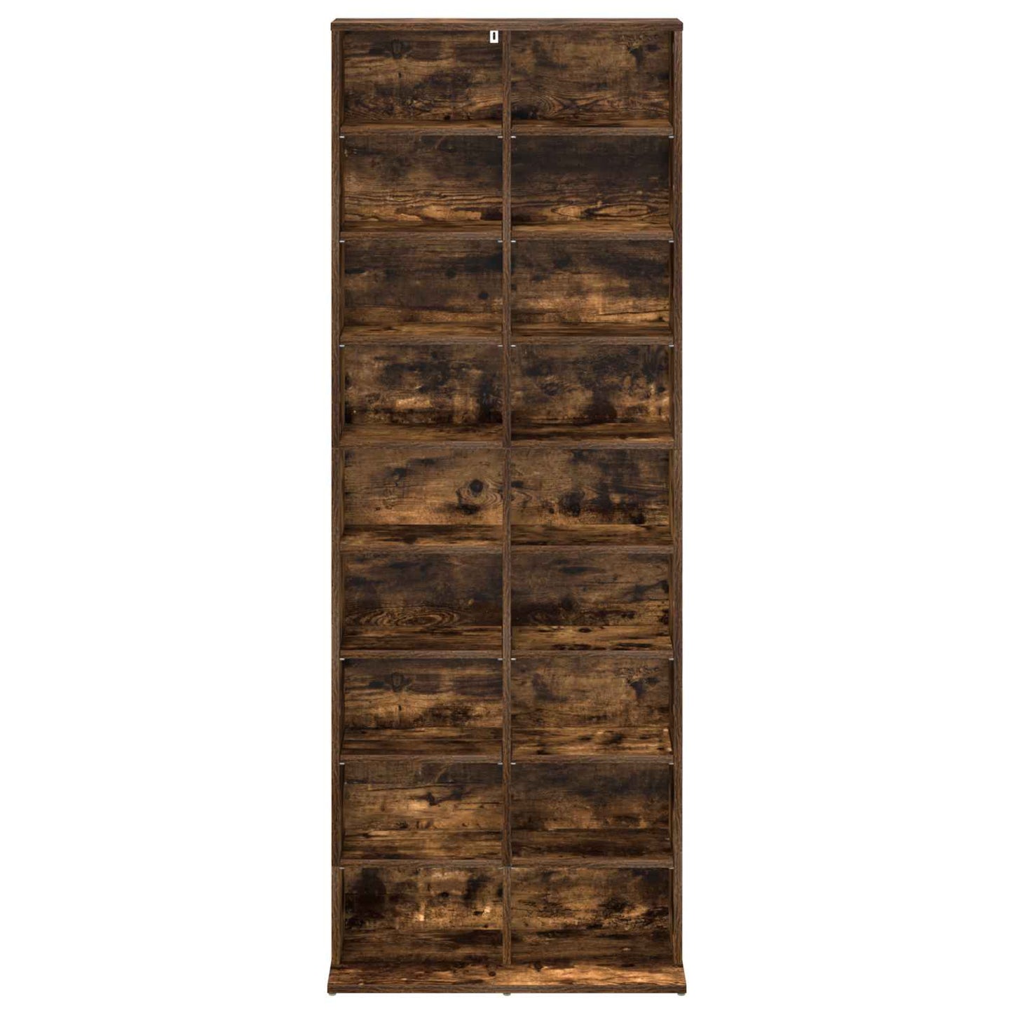 CD szekrény Füstös Tölgy 65 x 23,5 x 175 cm Szerelt Fa