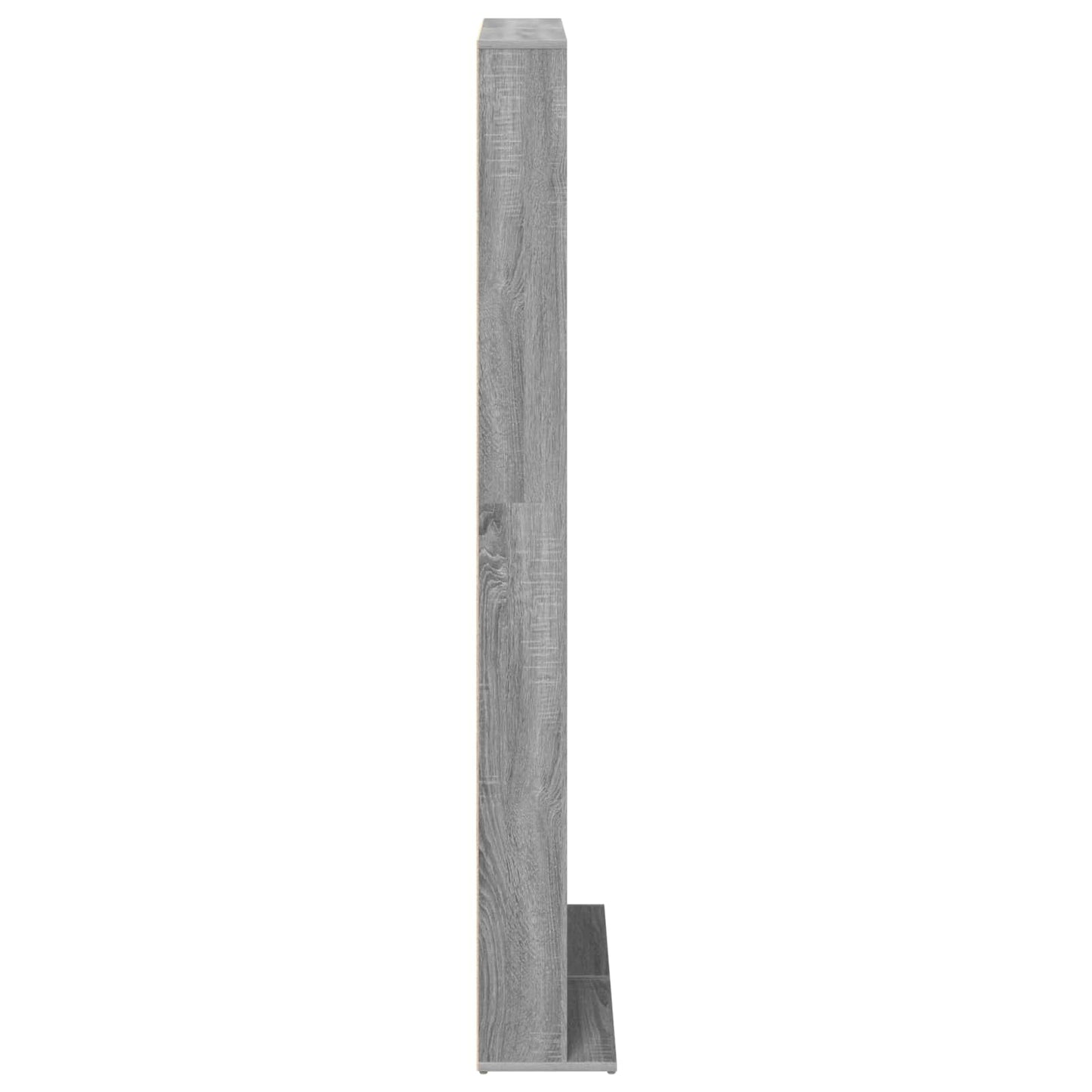 CD szekrény Szürke Sonoma 65 x 23,5 x 175 cm Szerelt Fa