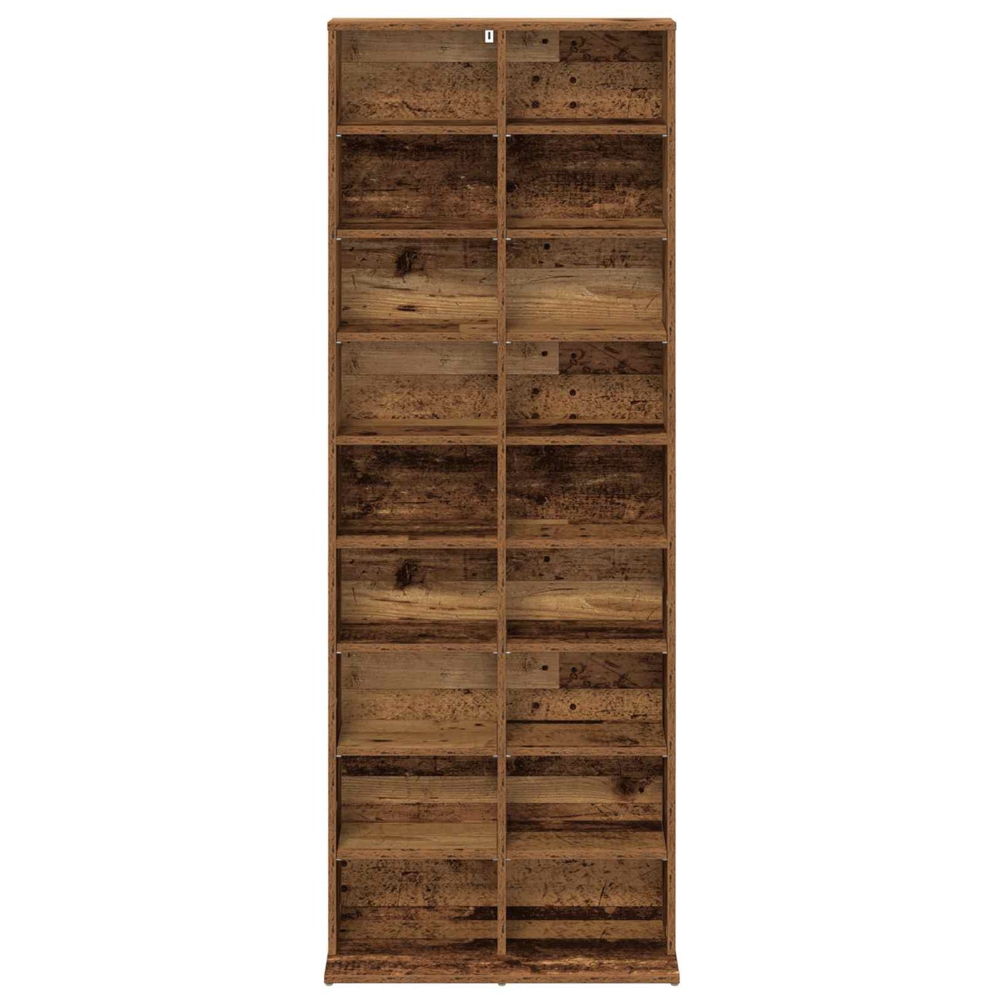 CD szekrény Antik Fa 65 x 23,5 x 175 cm Szerelt Fa