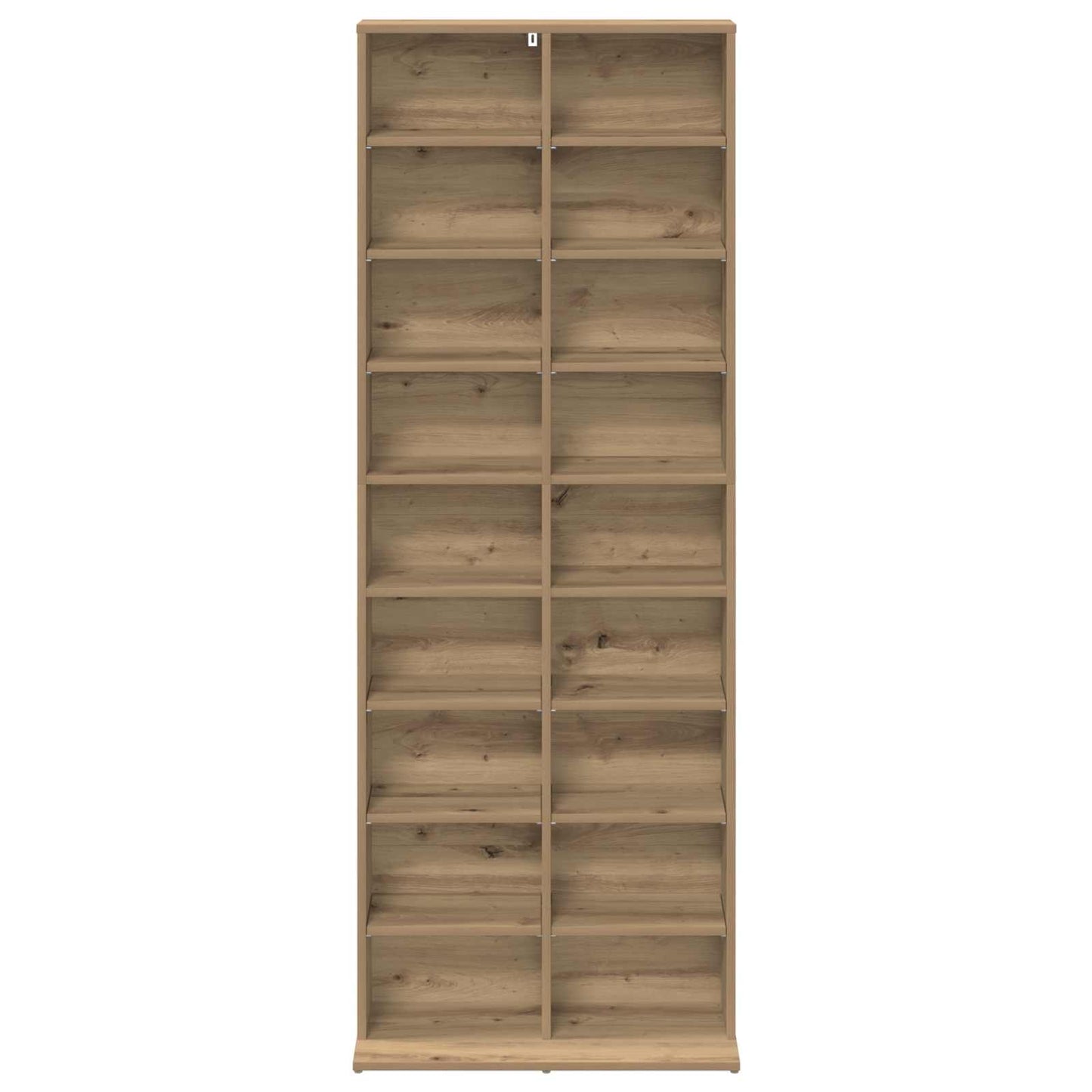 CD szekrény Kézműves Tölgy 65 x 23,5 x 175 cm Szerelt Fa