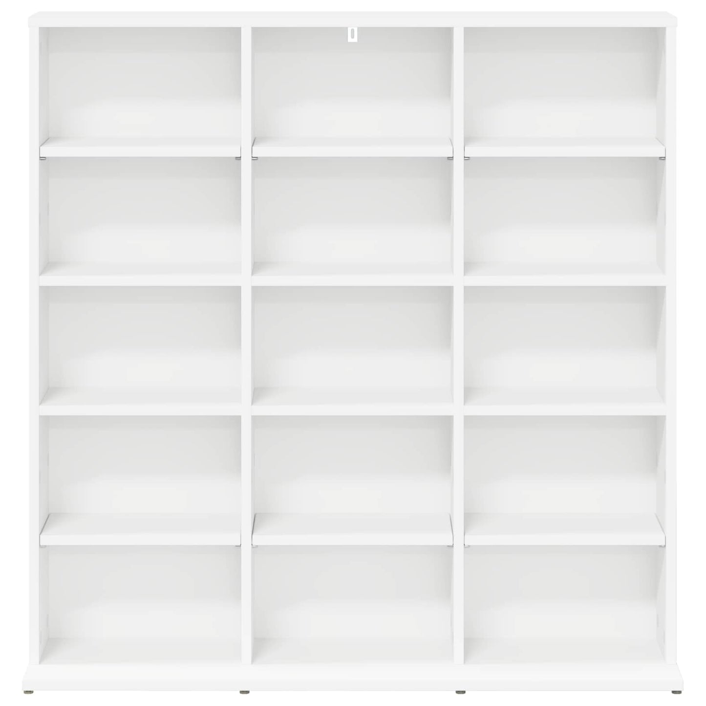 CD szekrény Fehér 96 x 23,5 x 97,5 cm Szerelt Fa