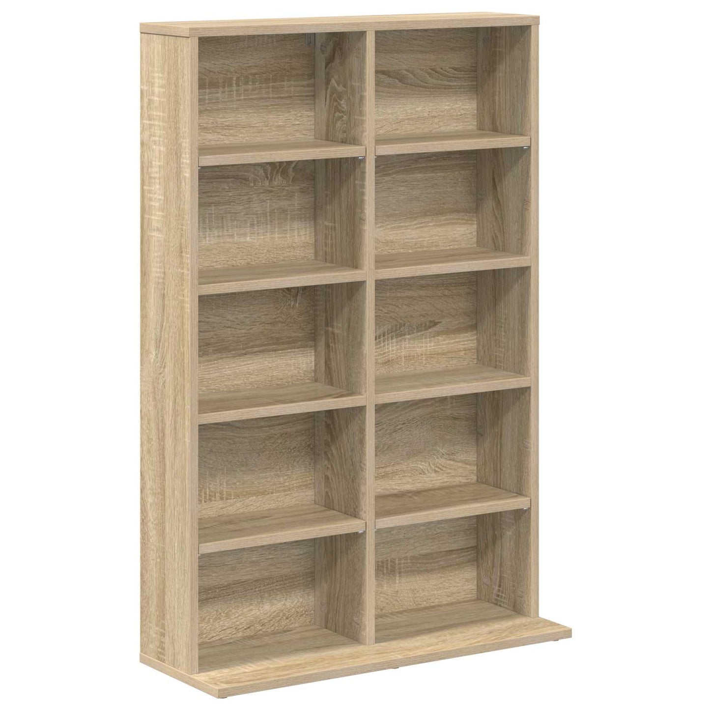 CD szekrény 2 db Sonoma Tölgy 65 x 23,5 x 97,5 cm Szerelt Fa