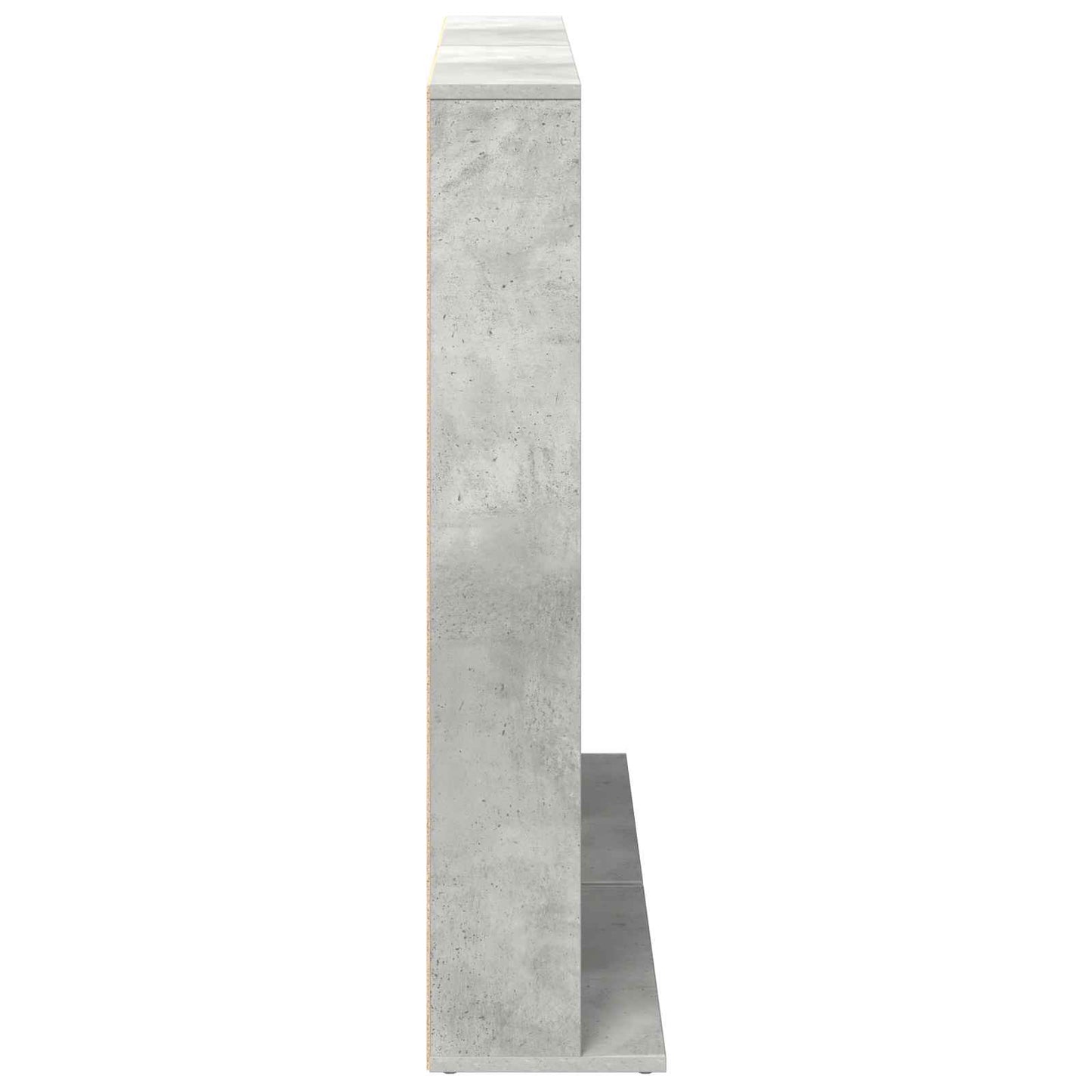 CD szekrény 2 db Betonszürke 65 x 23,5 x 97,5 cm Szerelt Fa
