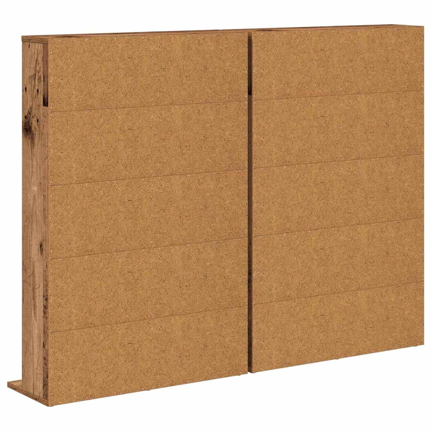 CD szekrény 2 db Antik Fa 65 x 23,5 x 97,5 cm Szerelt Fa