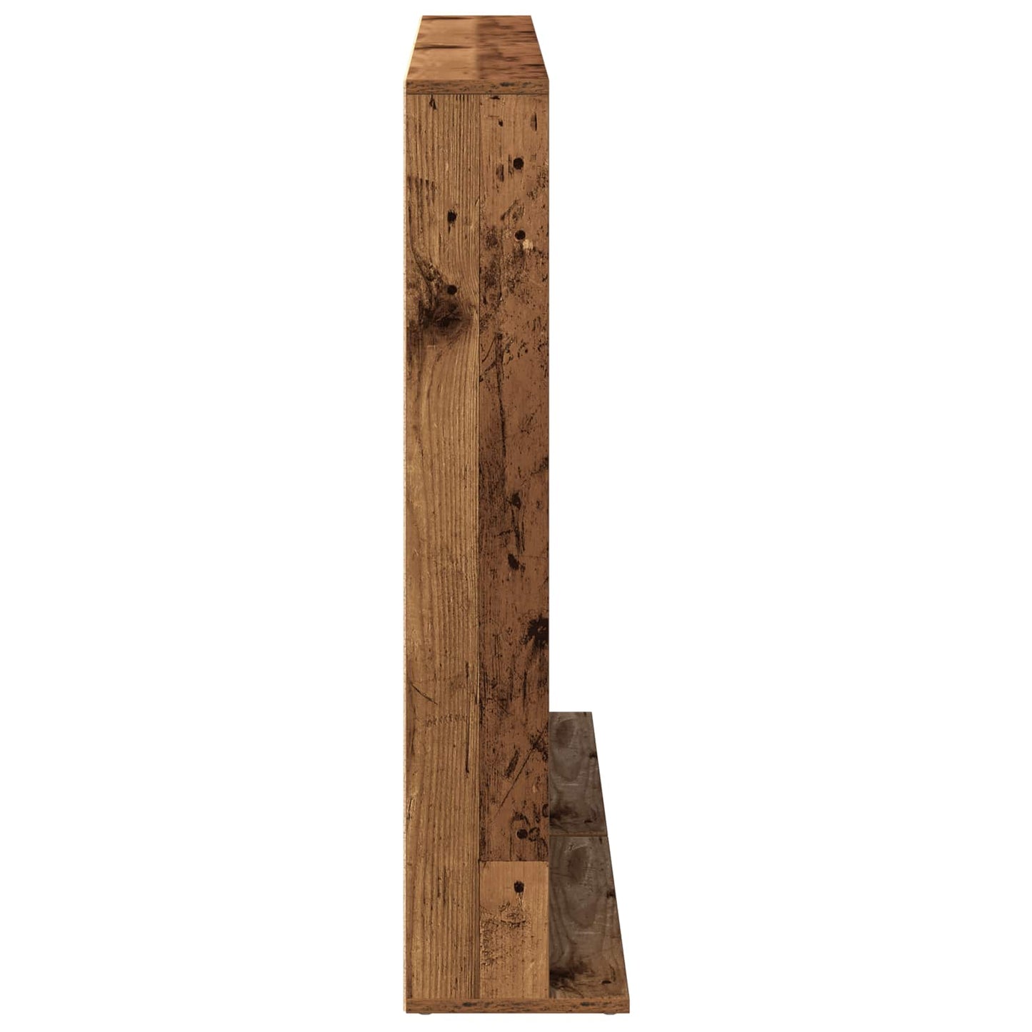 CD szekrény 2 db Antik Fa 65 x 23,5 x 97,5 cm Szerelt Fa